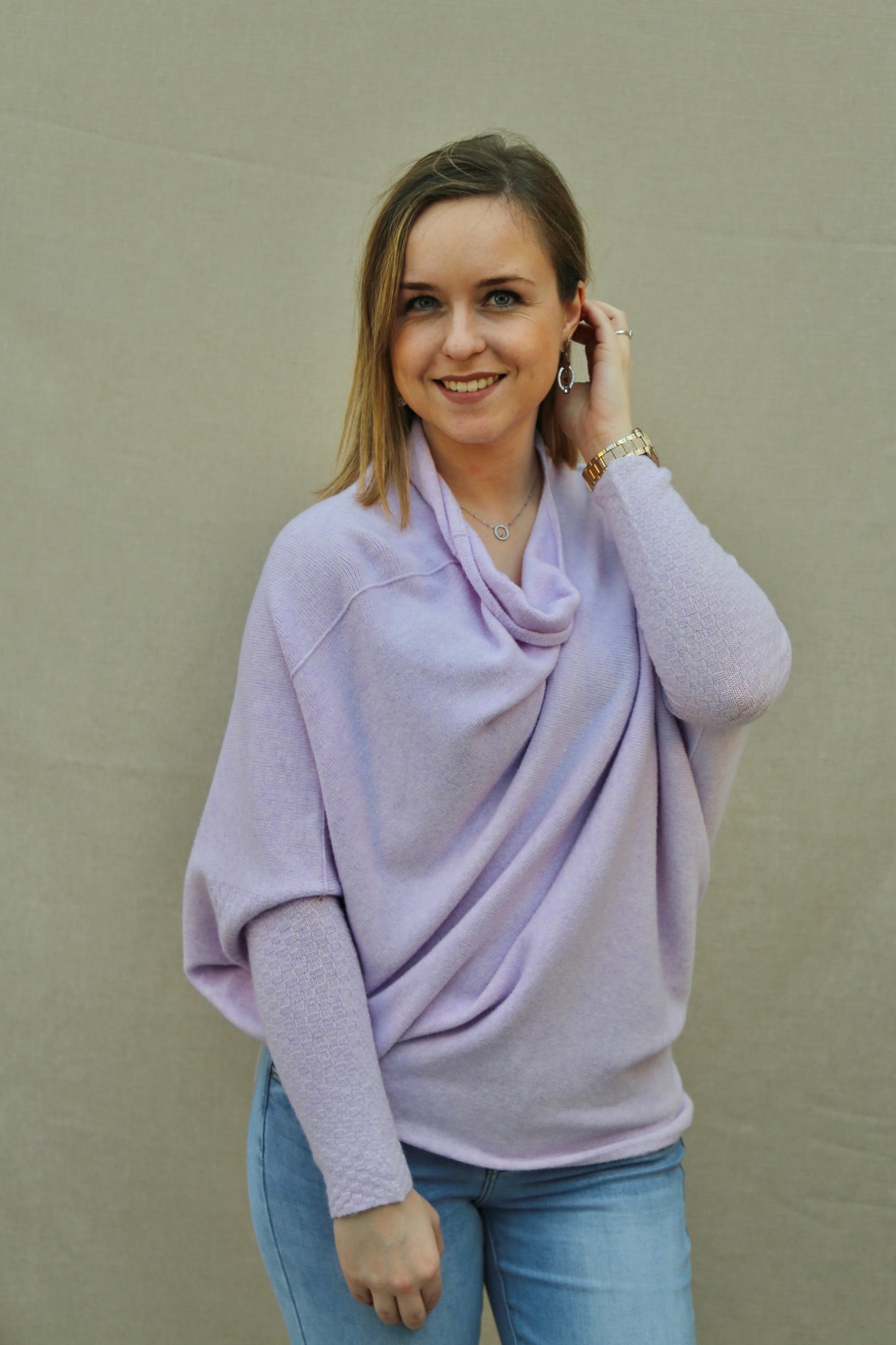 Pull Eunice lilas