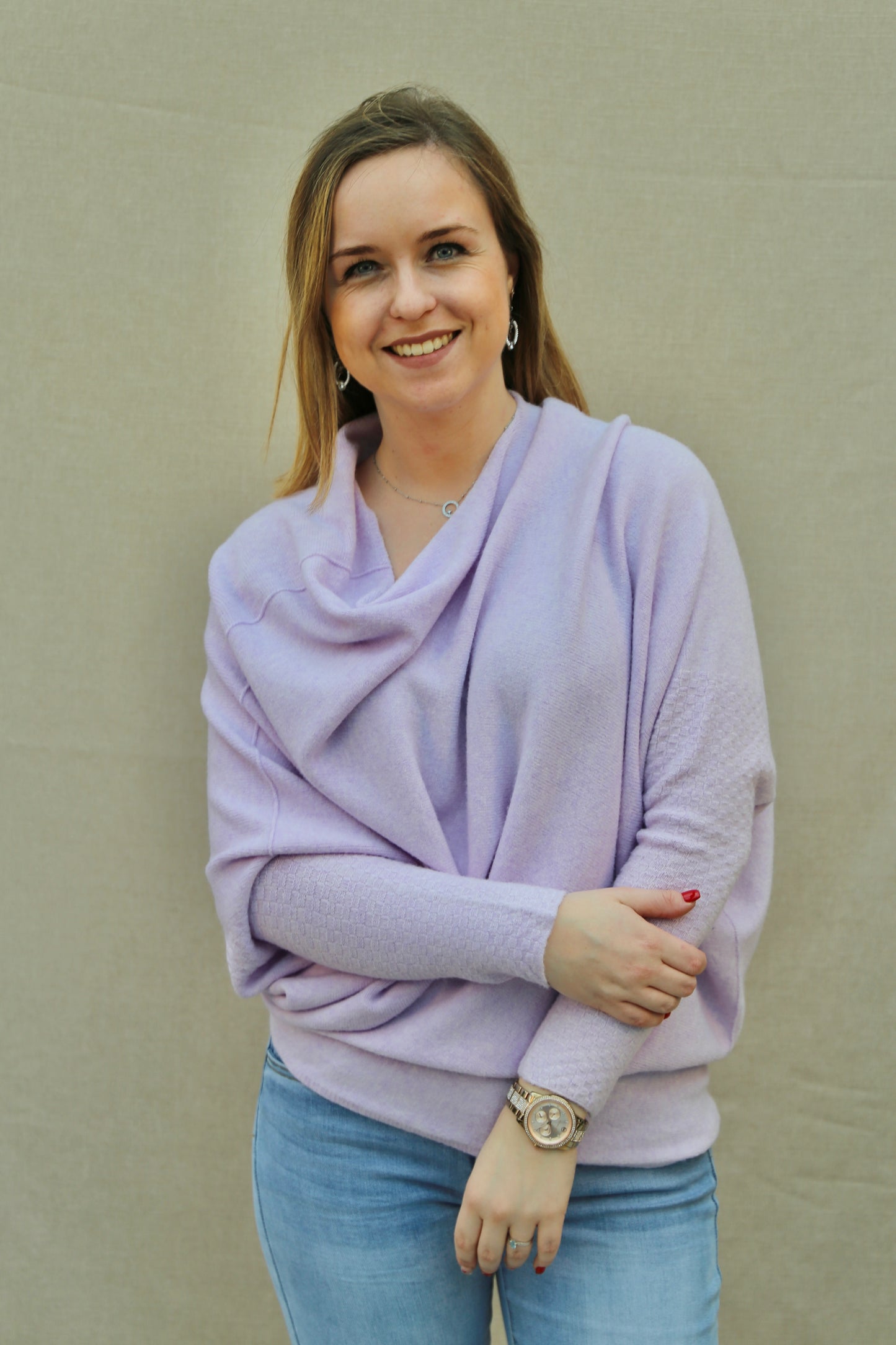 Pull Eunice lilas