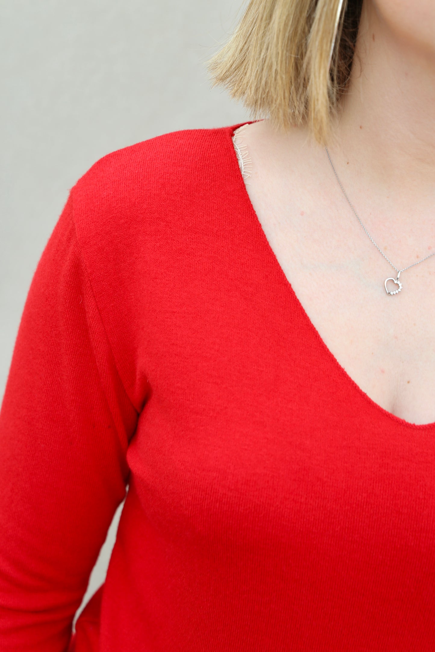 Pull Bérénice rouge