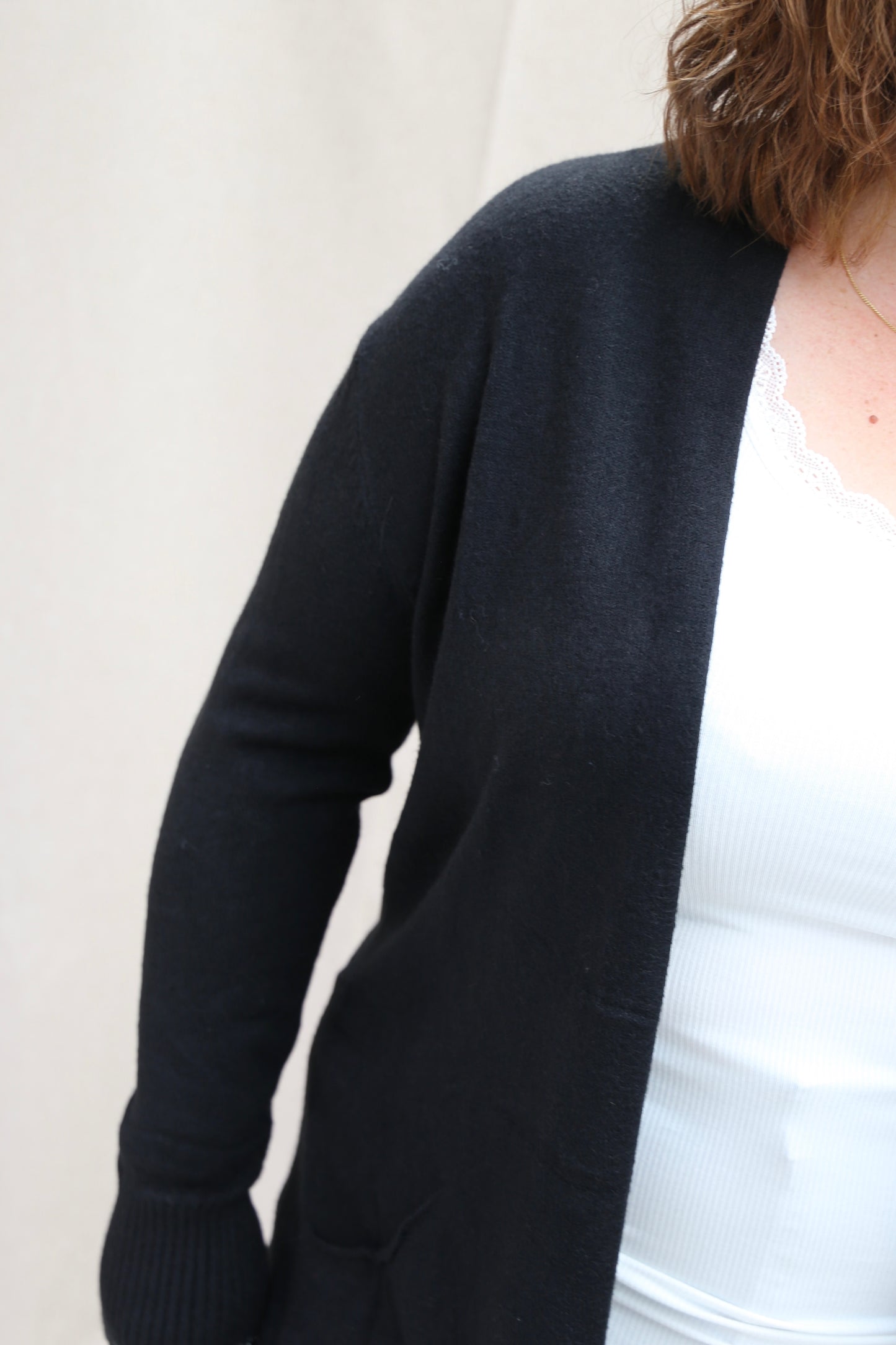 Gilet Amélie noir