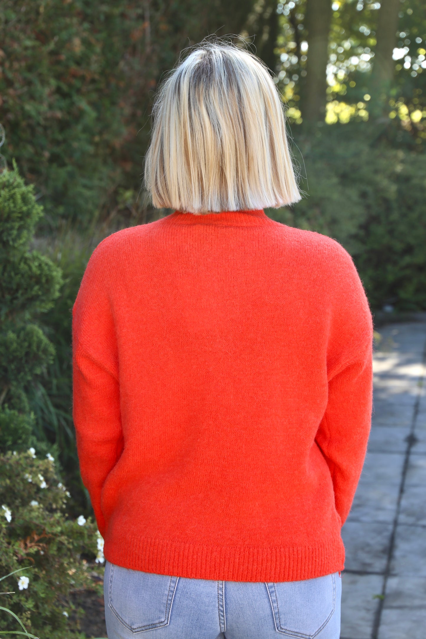 Pull Élia orange
