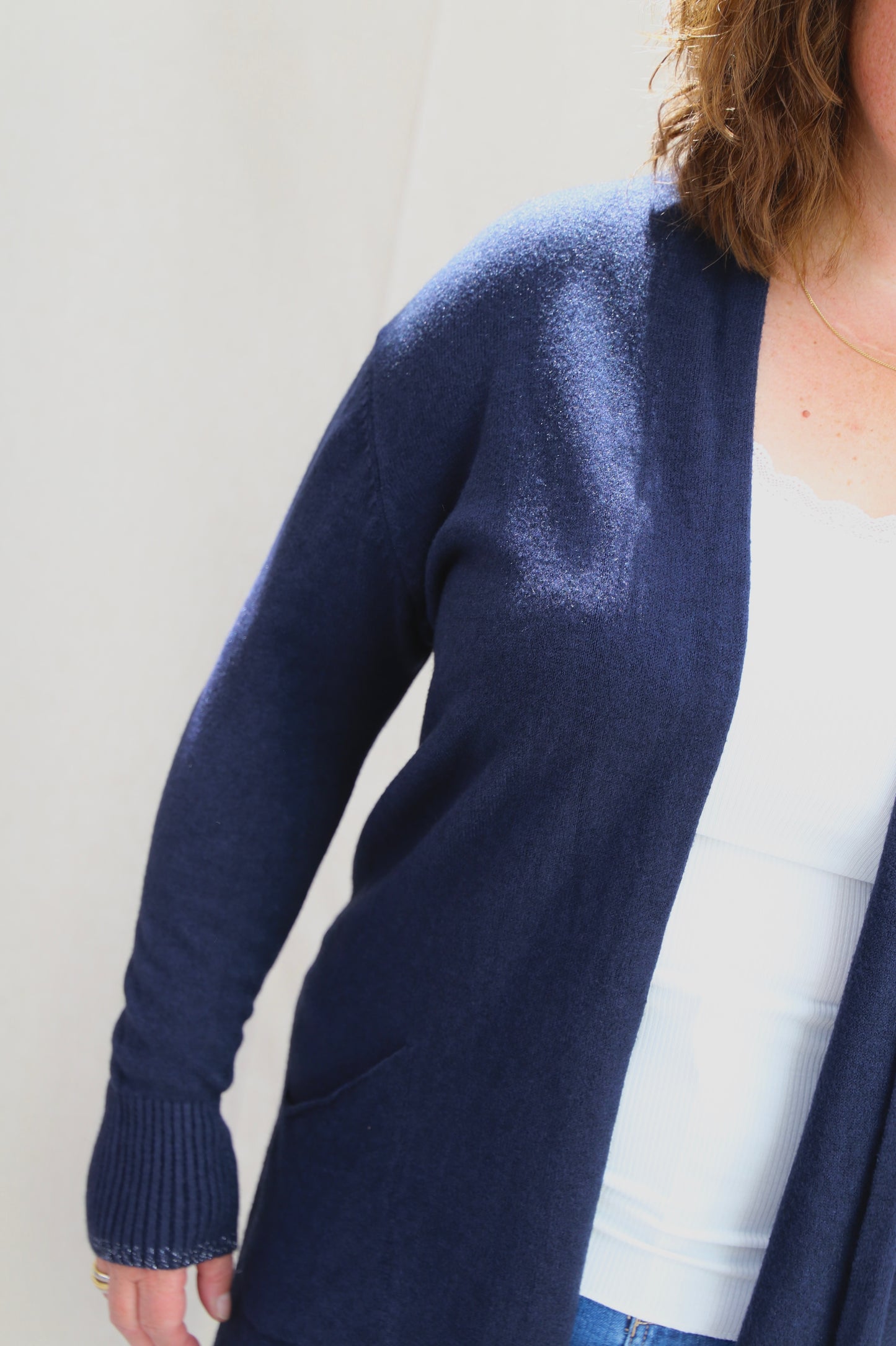 Gilet Amélie marine