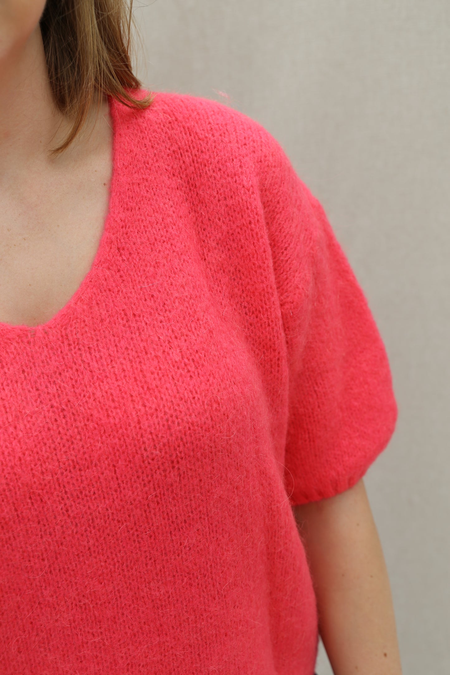 Pull Mila corail