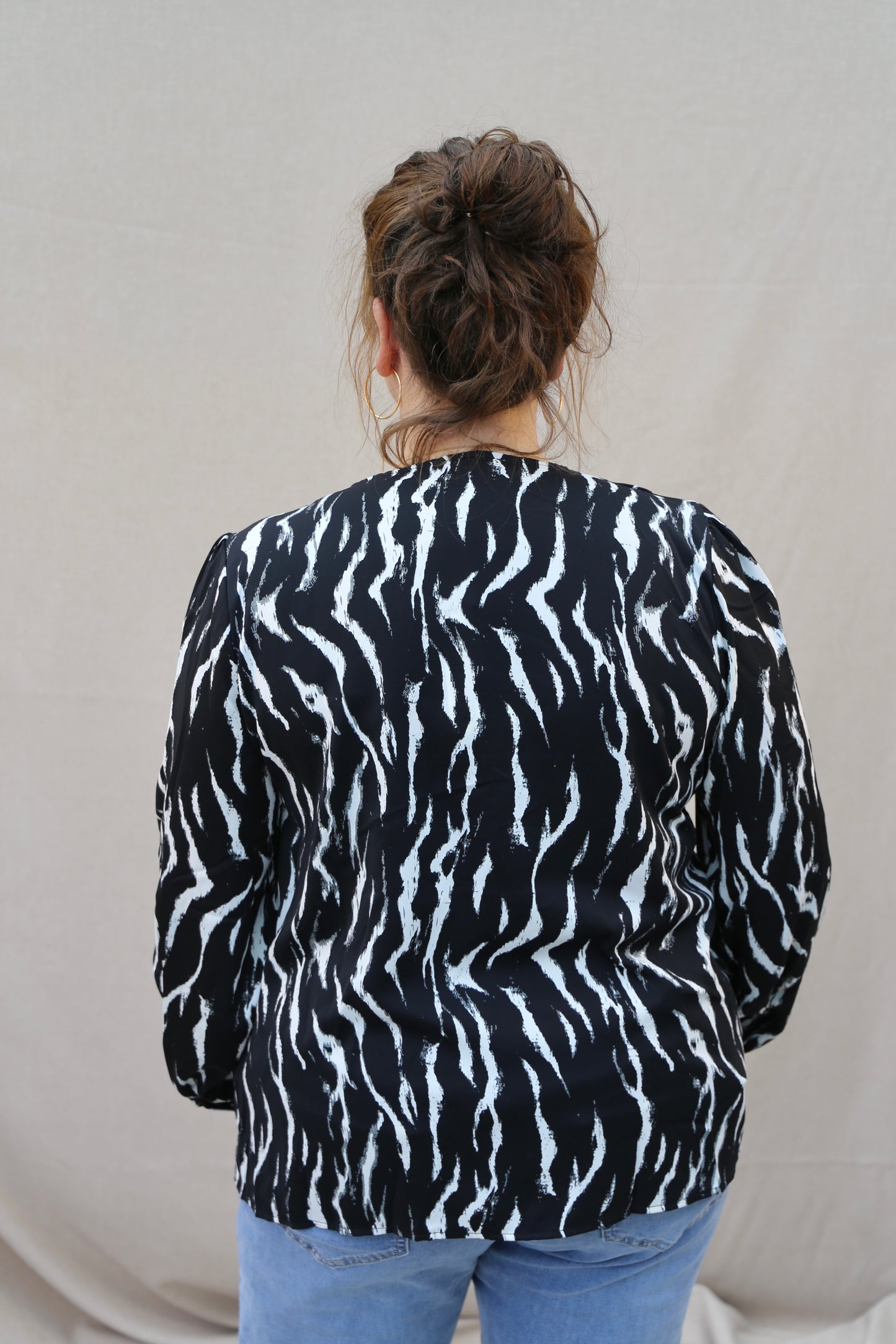 Blouse Léa noire