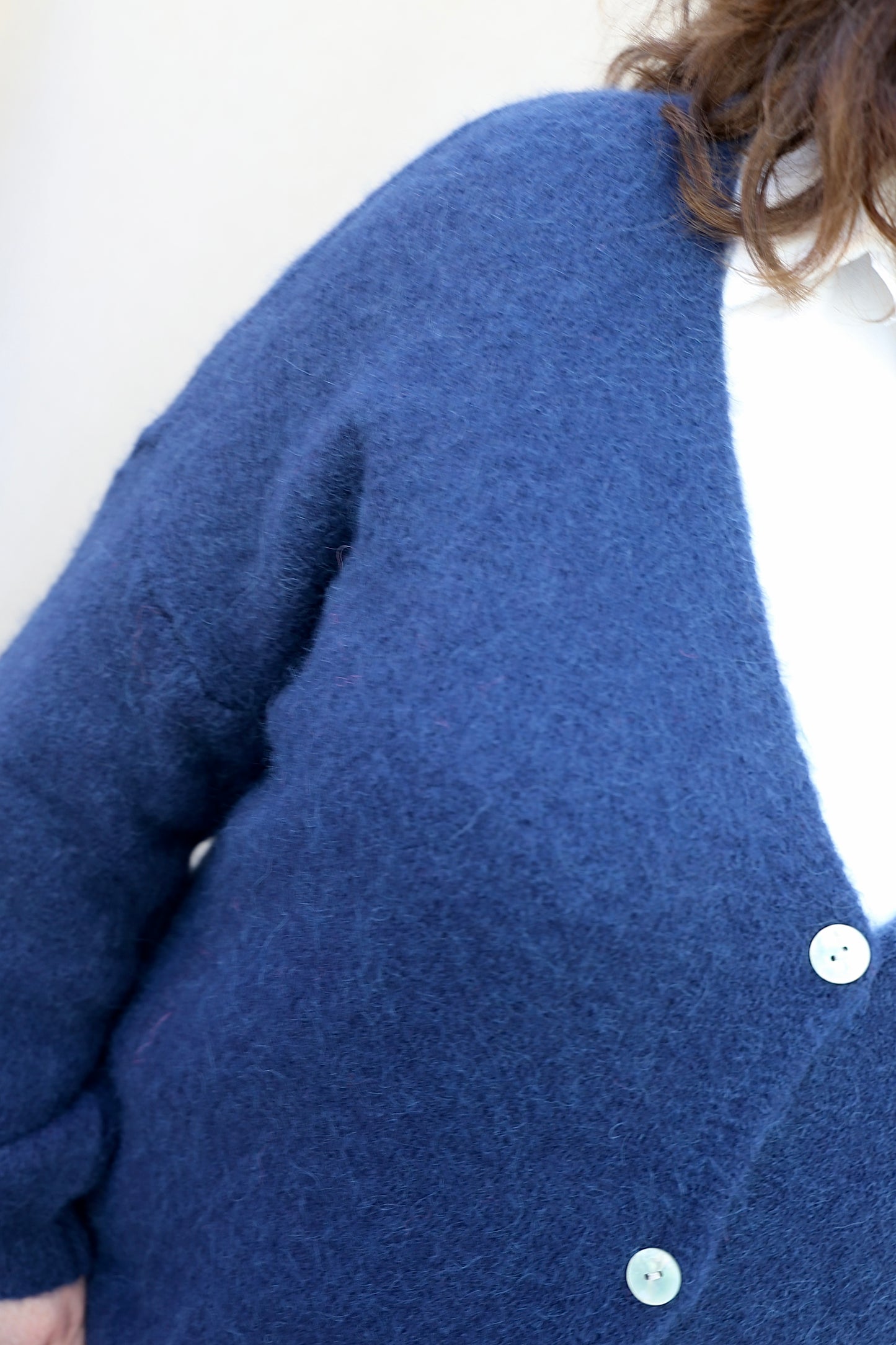 Gilet Eva bleu marine