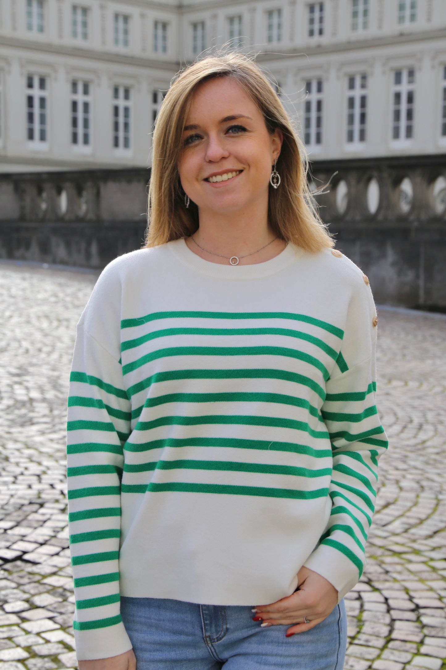 Pull Alexia vert