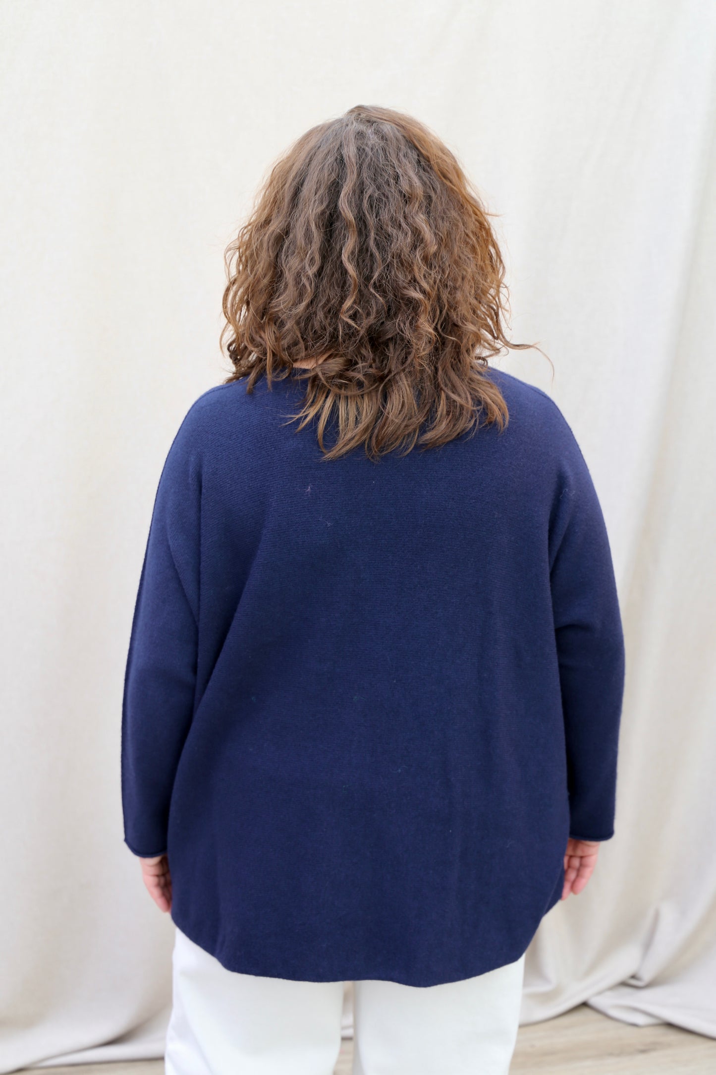 Pull Juliette bleu marine