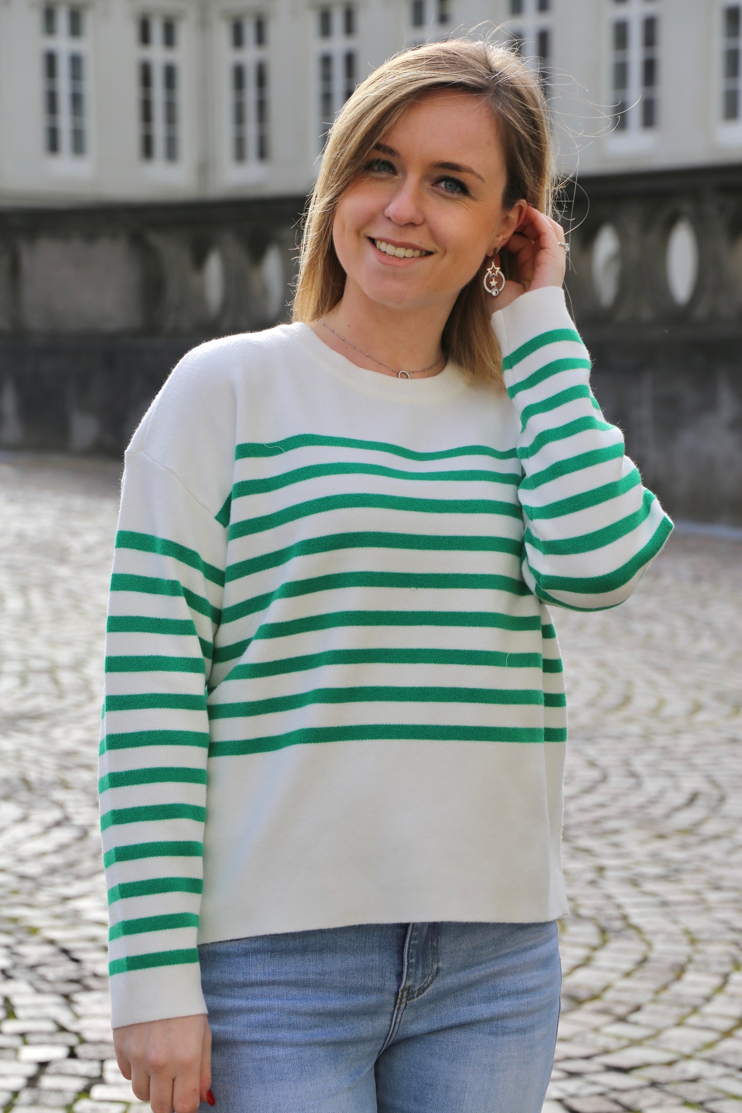 Pull Alexia vert