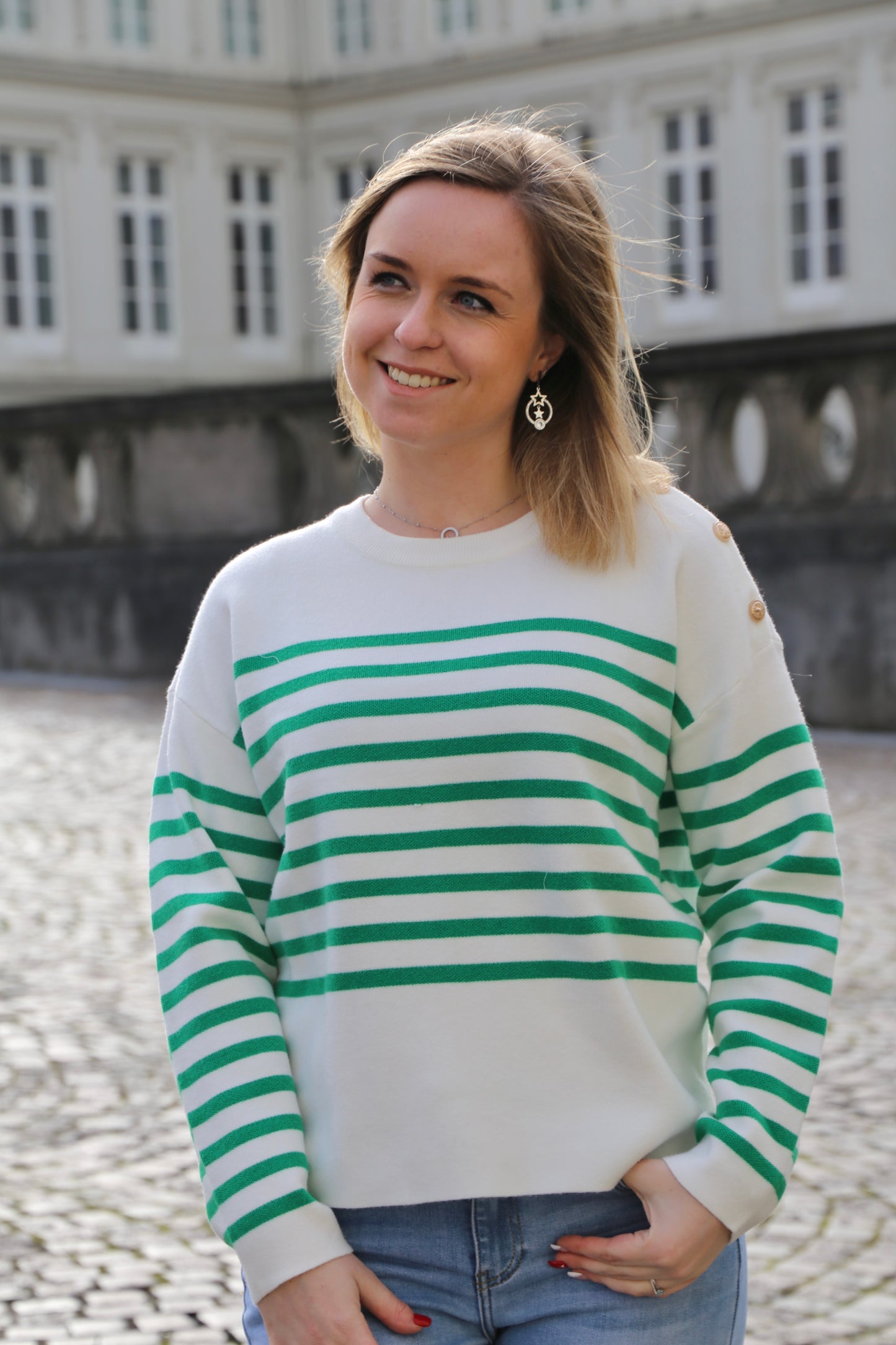Pull Alexia vert