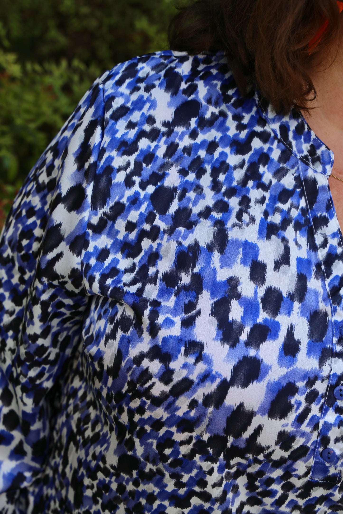 Blouse Louane bleue