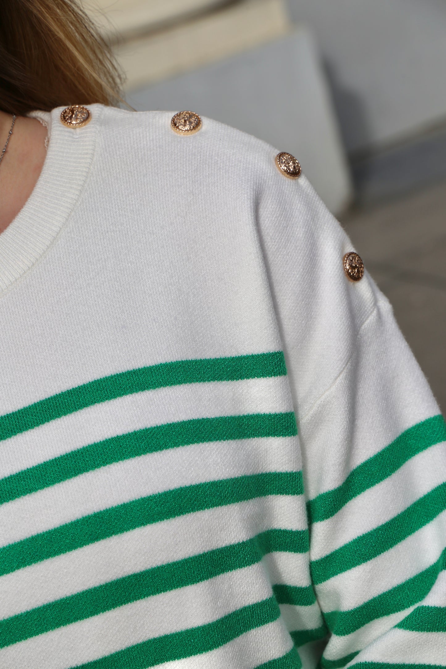 Pull Alexia vert