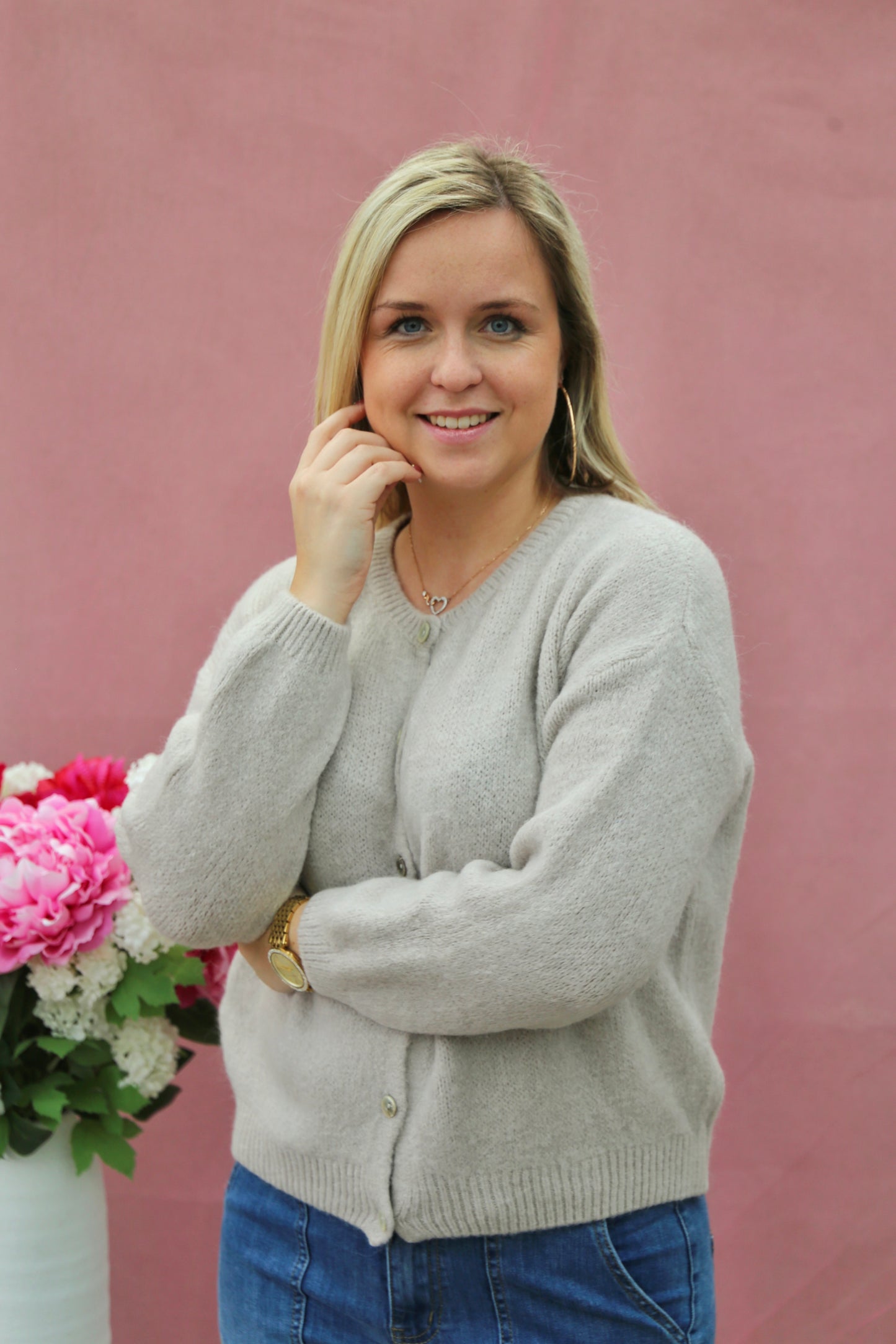 Gilet Margaux beige