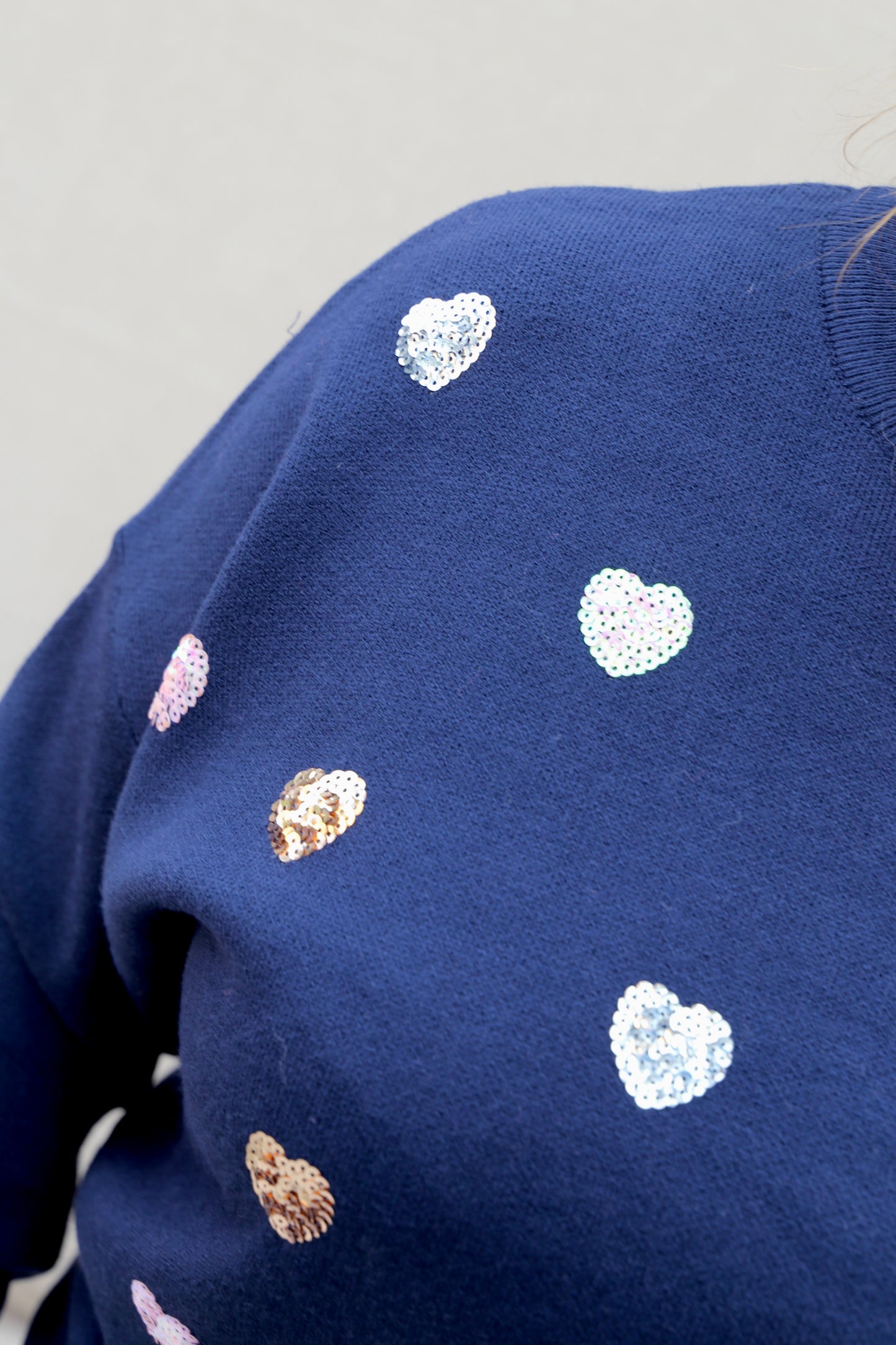 Pull Corine bleu marine