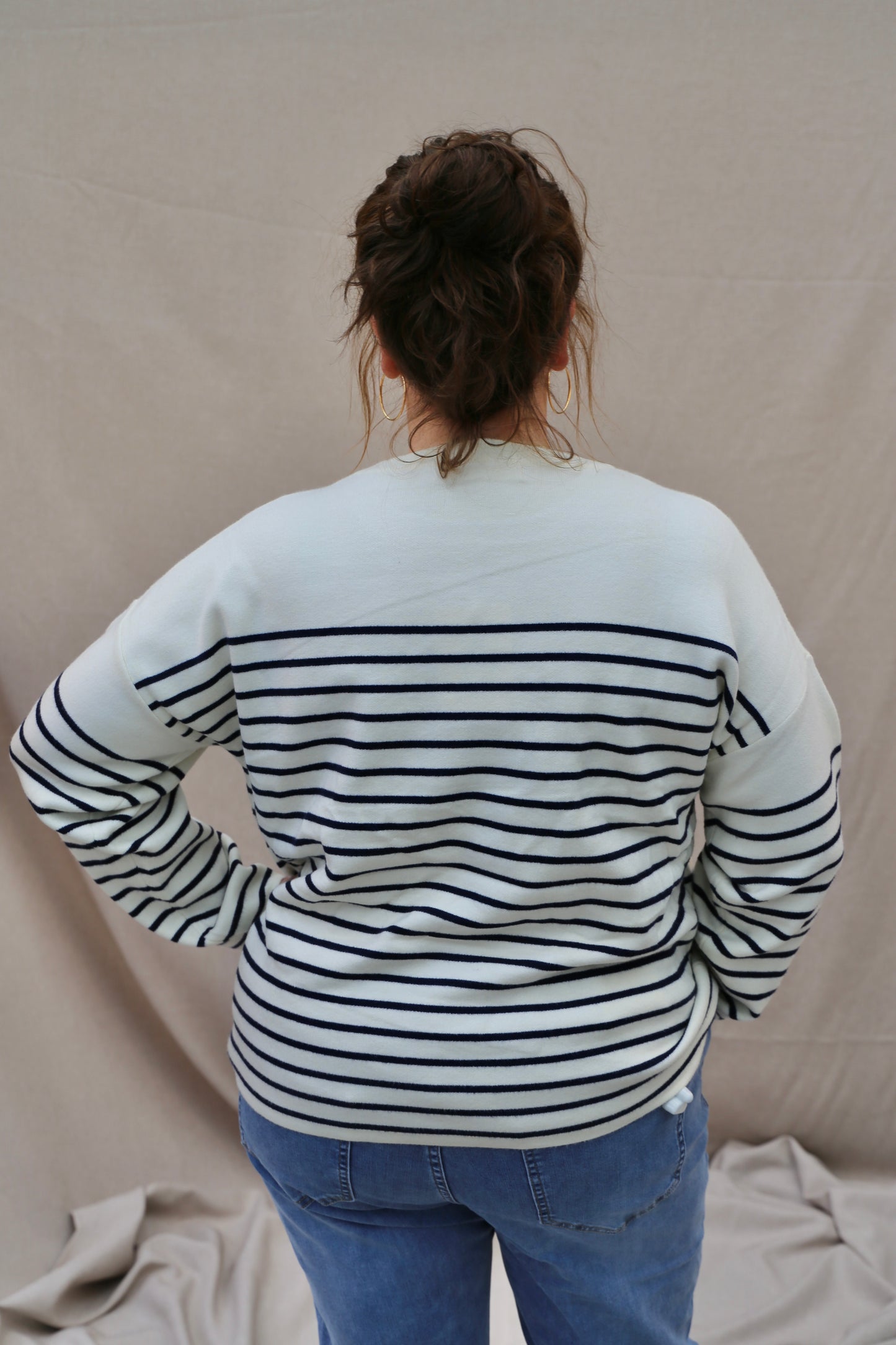 Pull Amandine écru