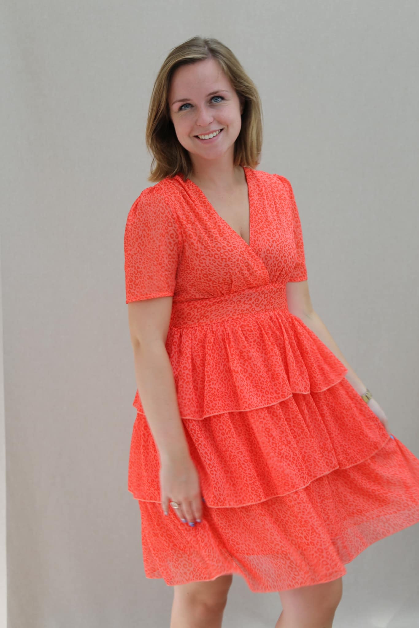 Robe Esmeralda orange
