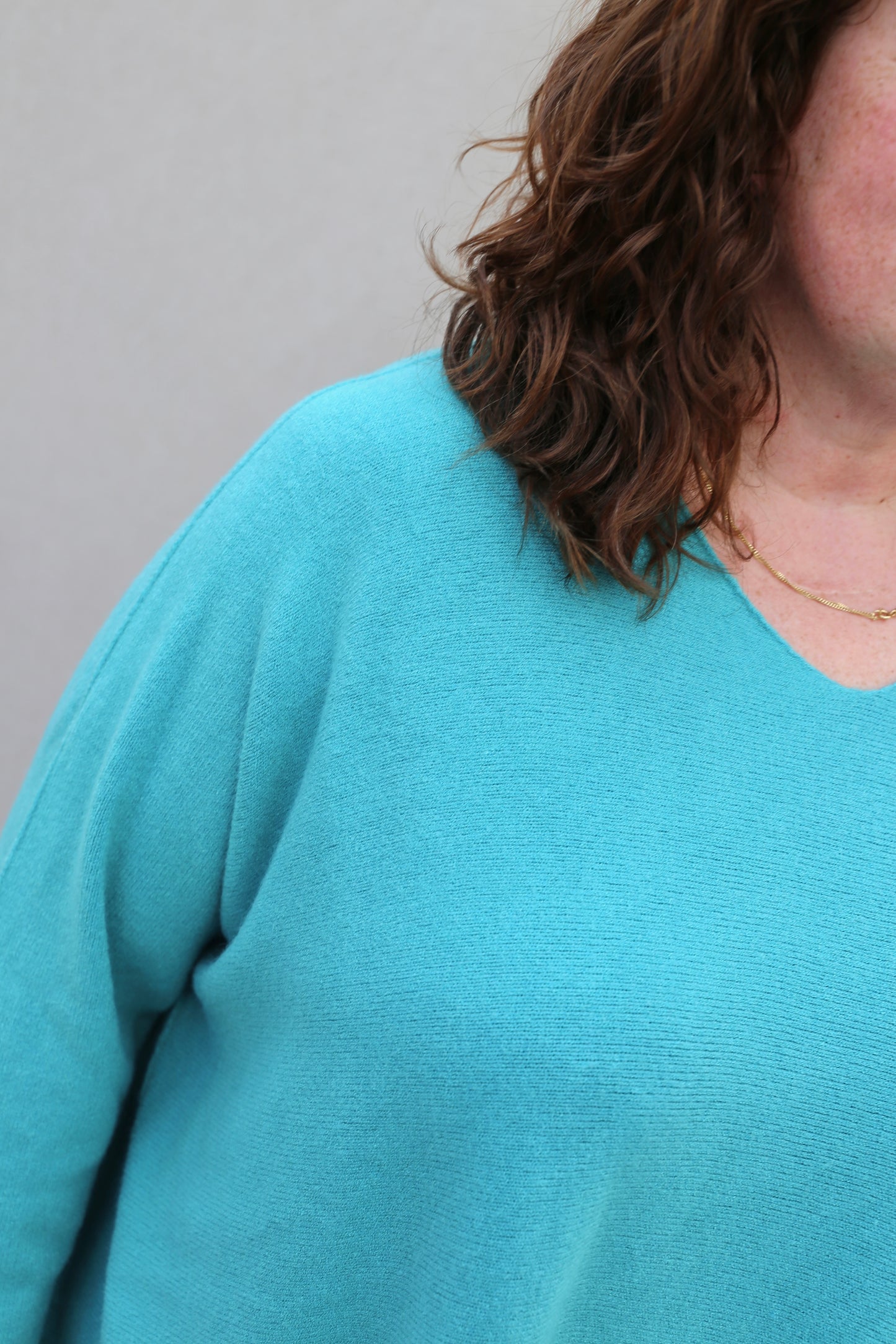 Pull Juliette turquoise