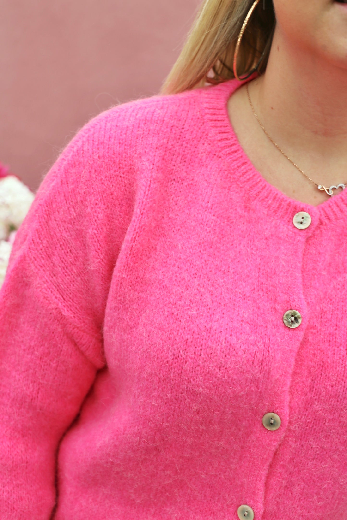 Gilet Margaux rose