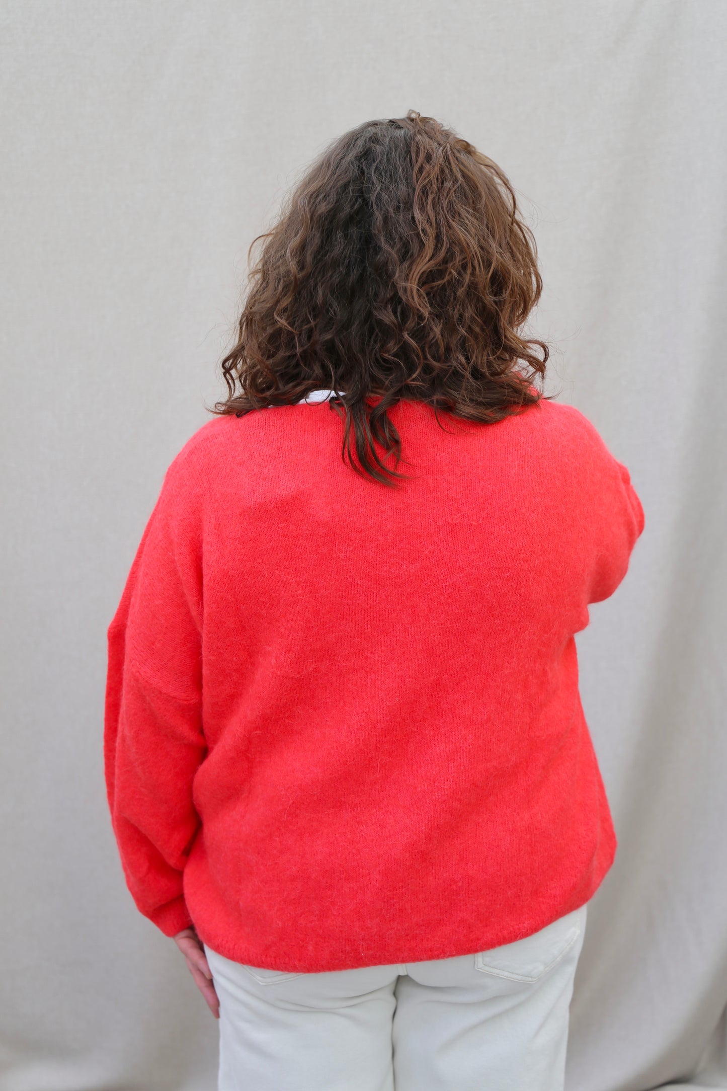 Gilet Eva corail