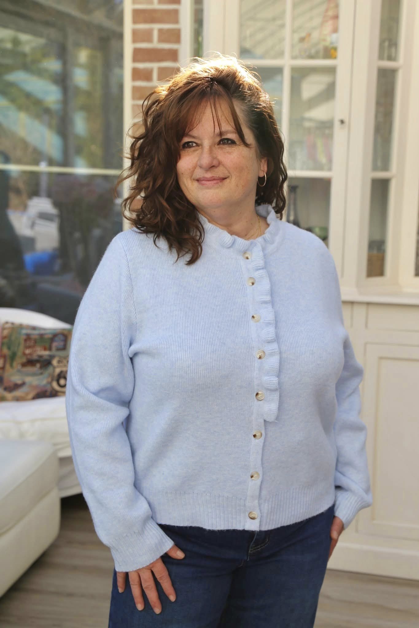 Gilet Maureen bleu