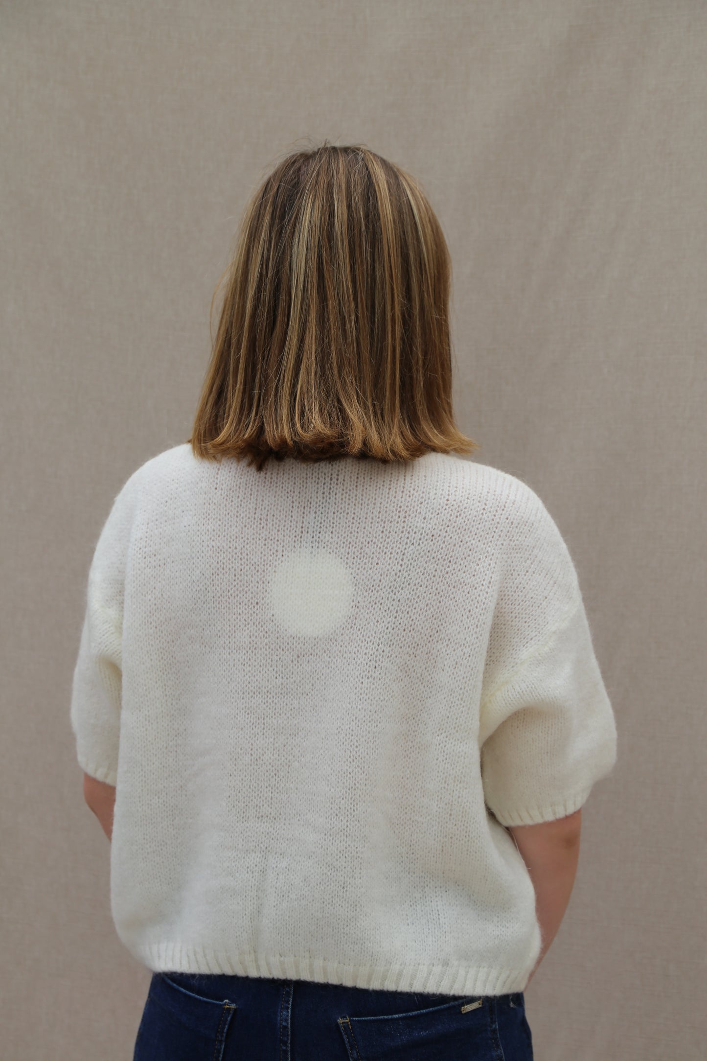 Pull Mila écru