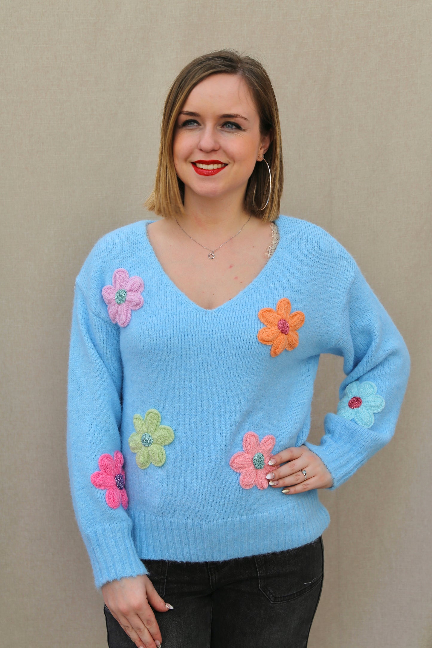 Pull Luna turquoise