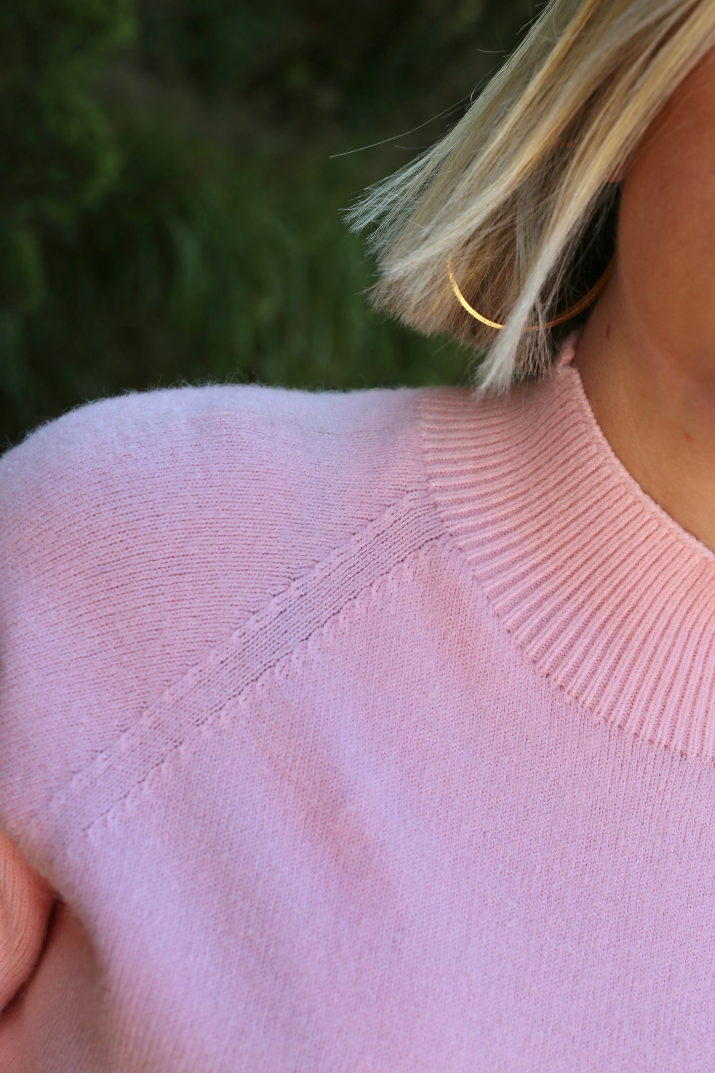 Pull Sabrina rose pâle