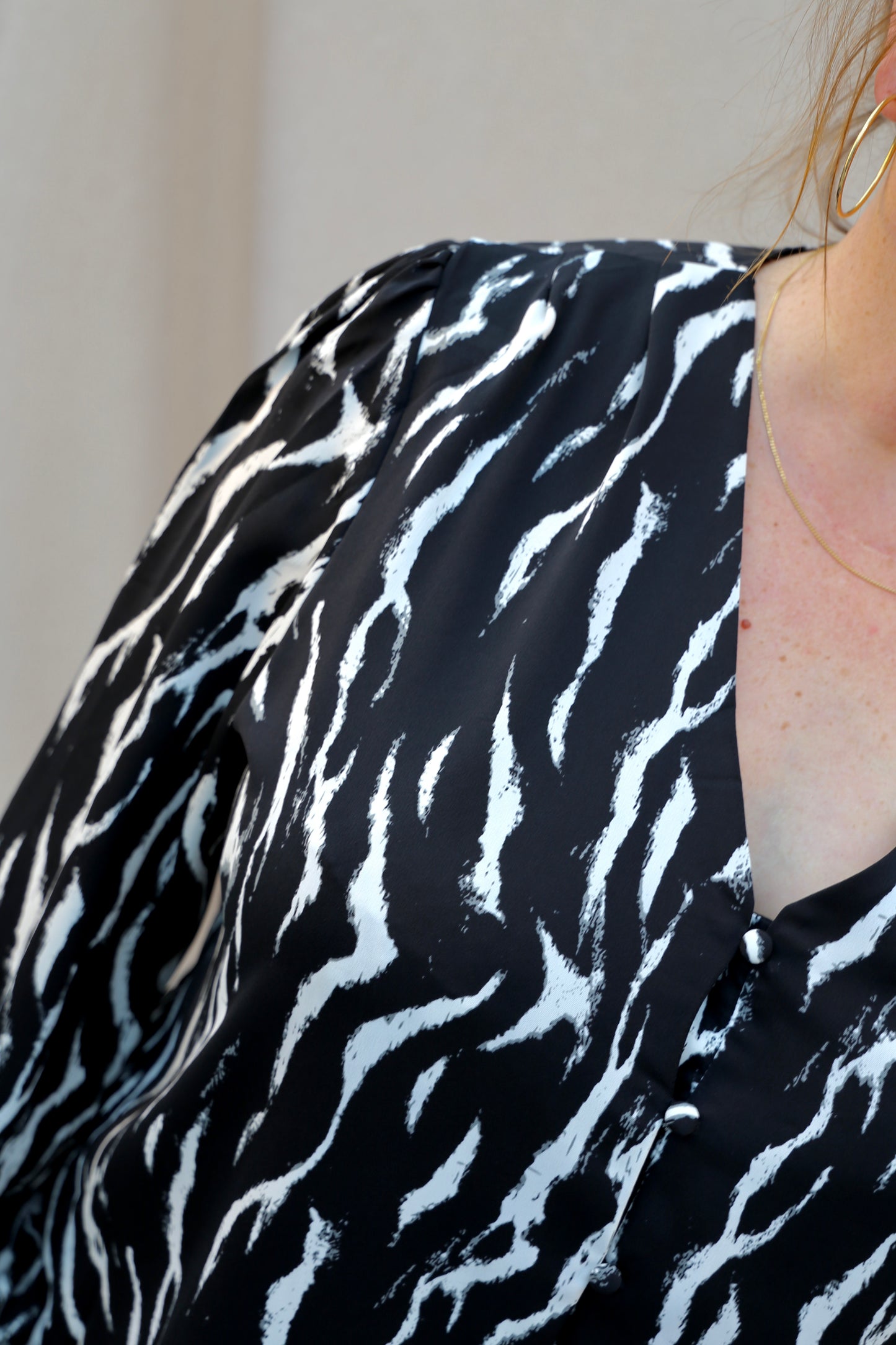 Blouse Léa noire