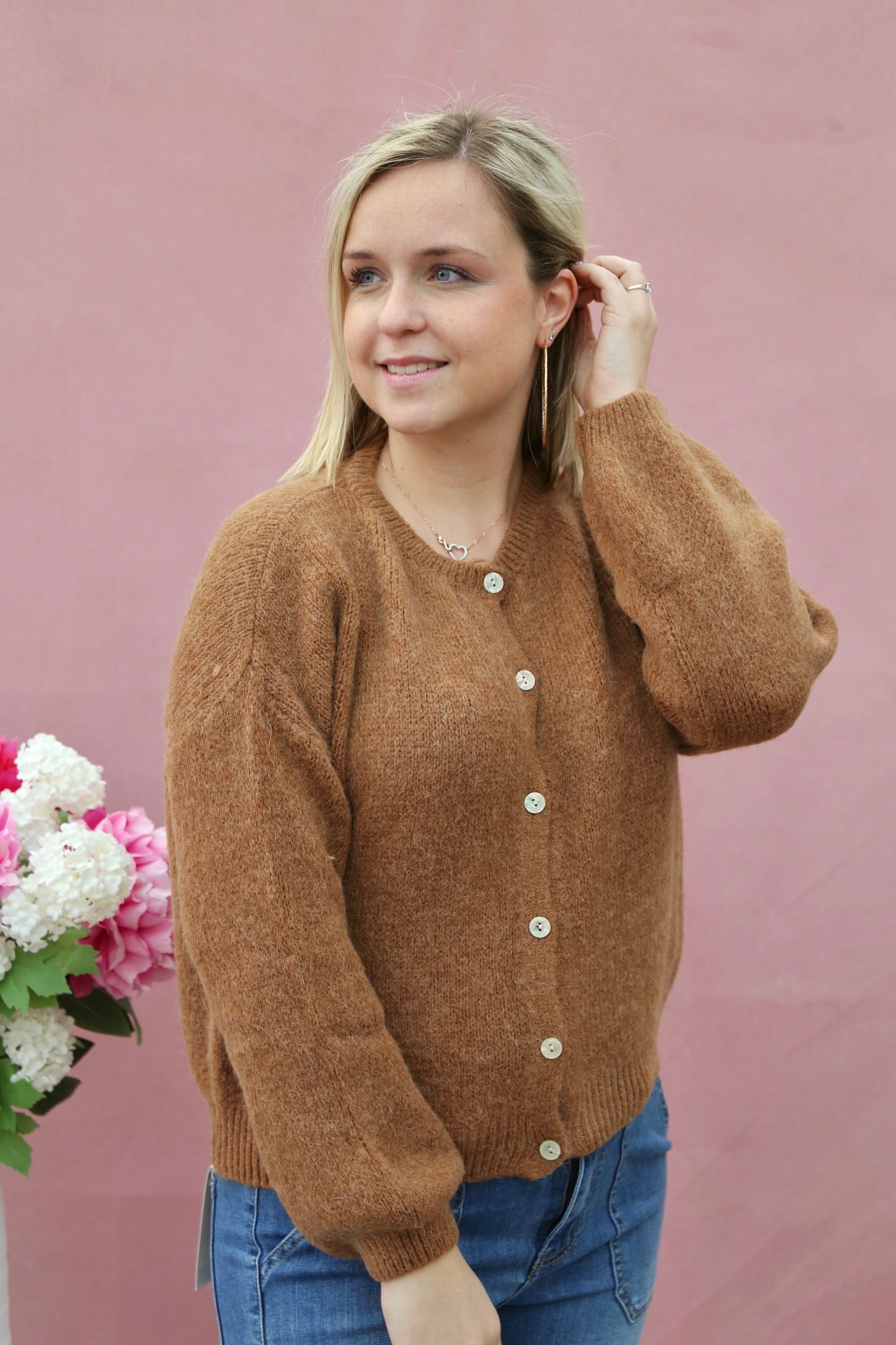 Gilet Margaux camel