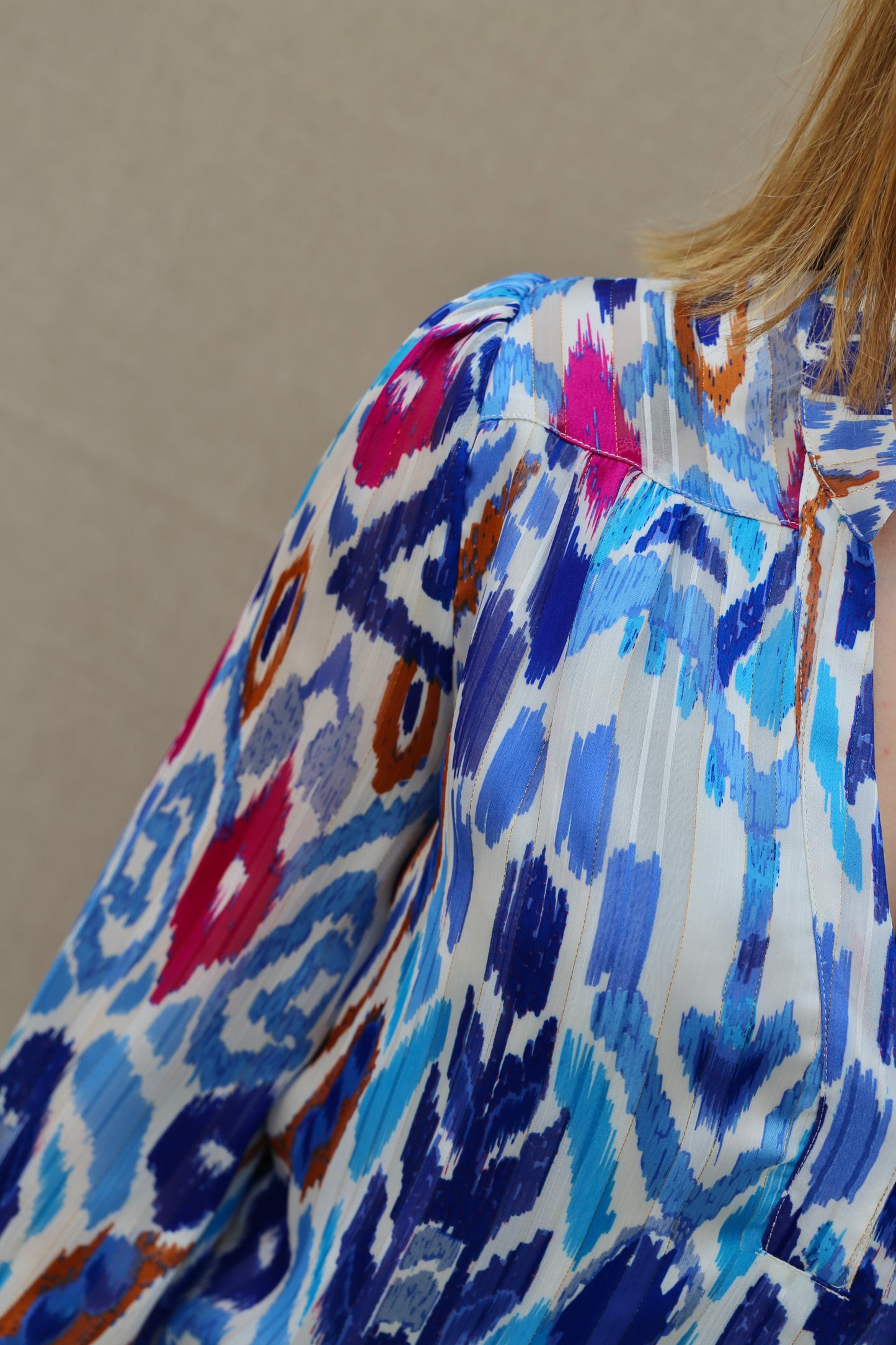 Blouse Patricia bleue