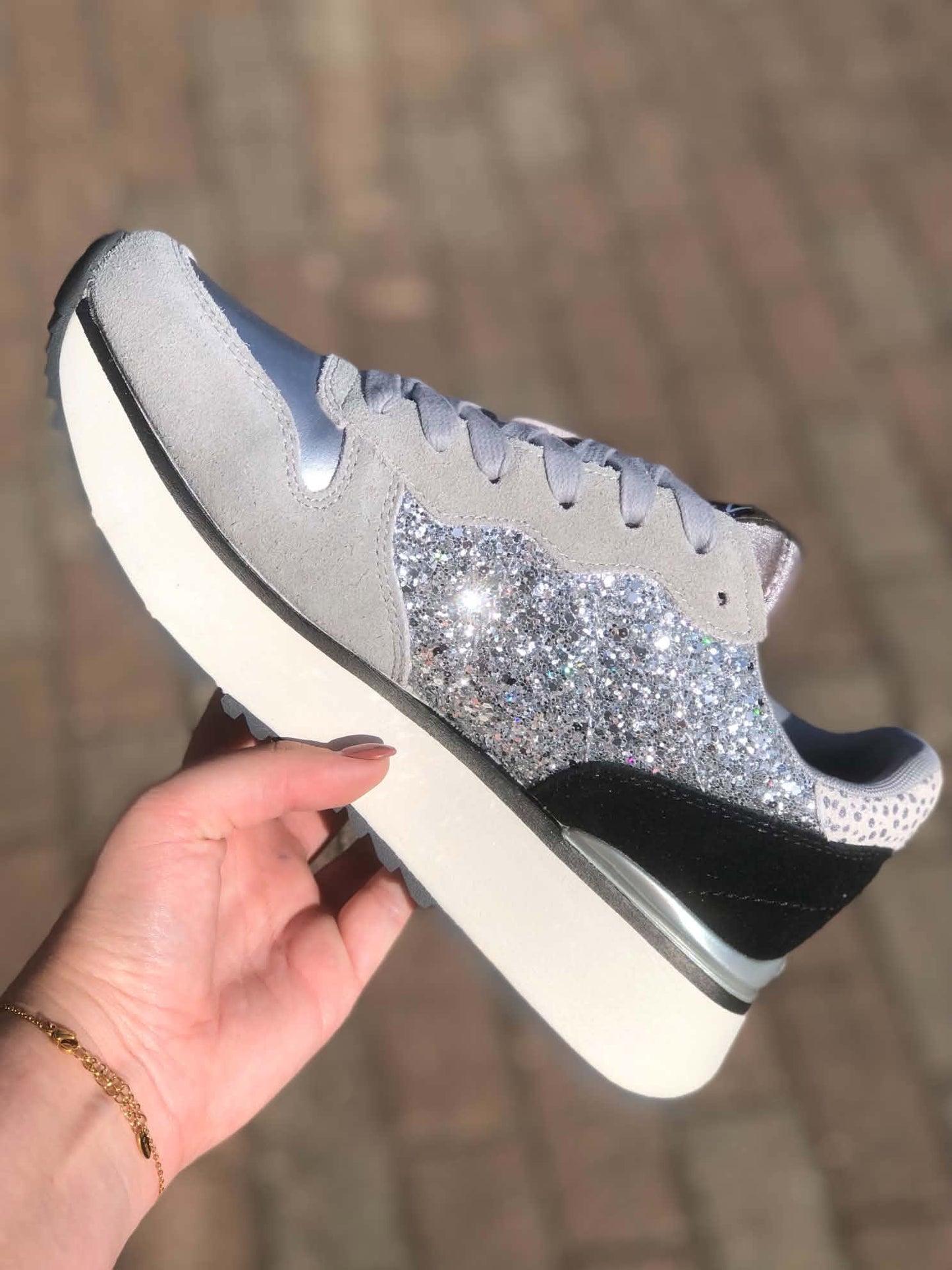 Baskets SUN68 Silver