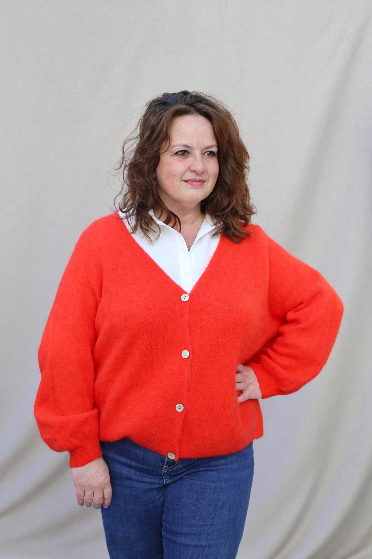 Gilet Eva orange