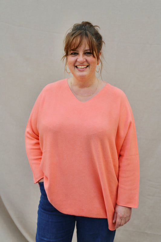 Pull Juliette pêche