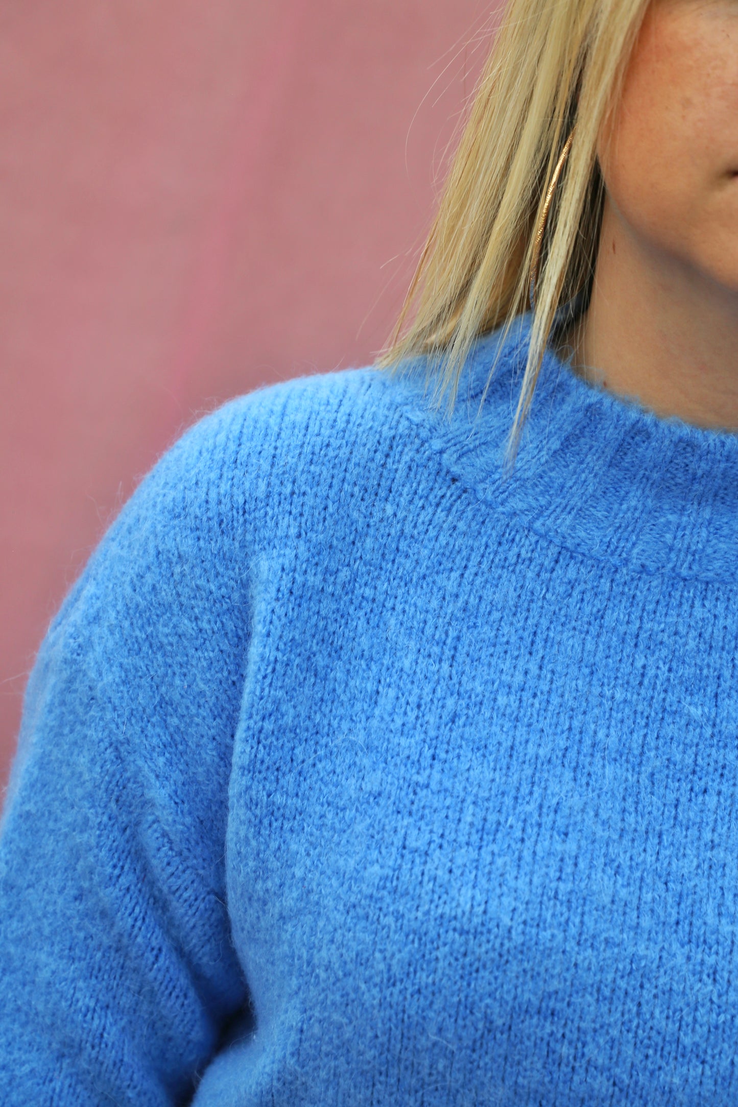 Pull Amélia bleu