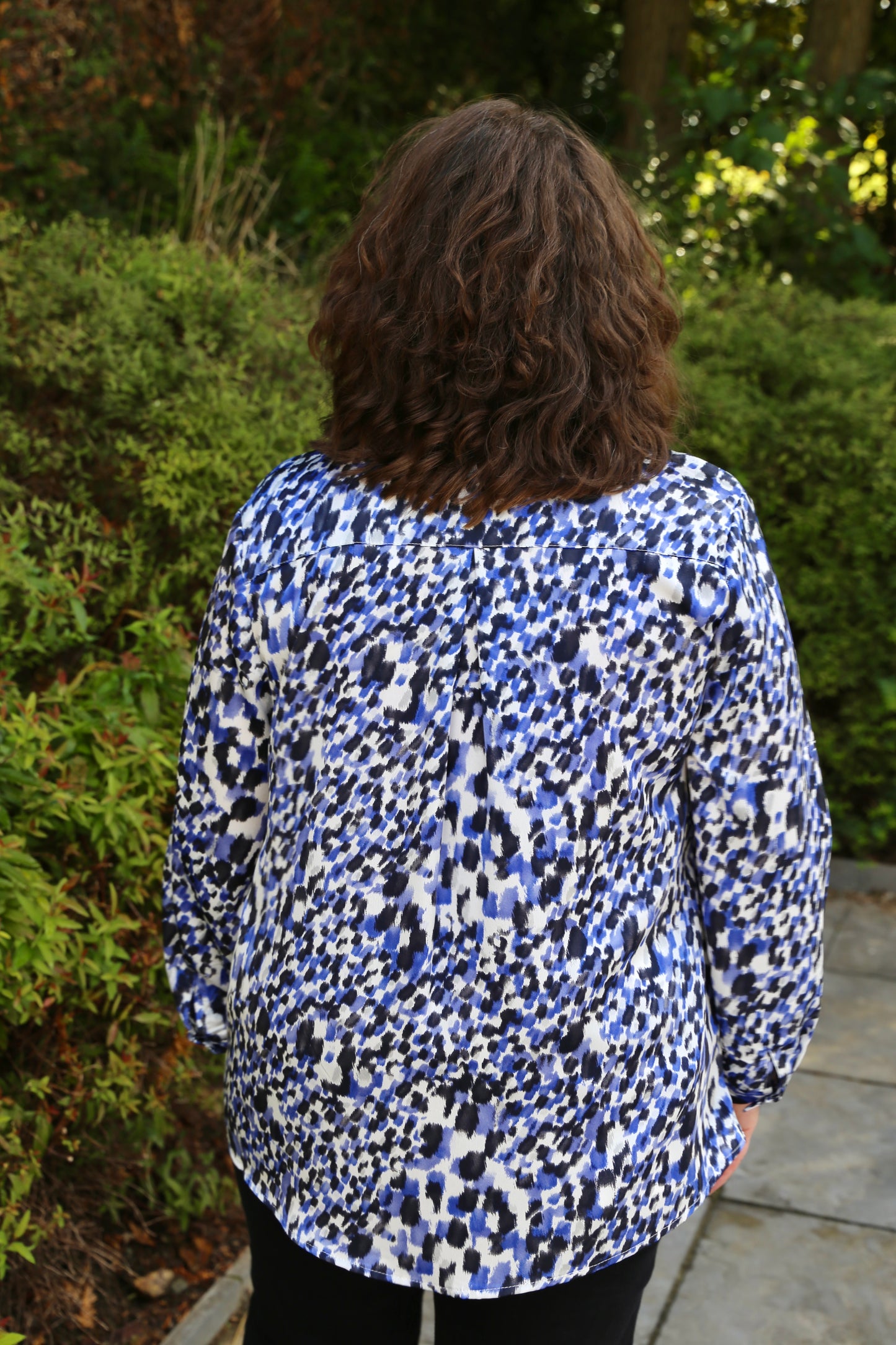 Blouse Louane bleue