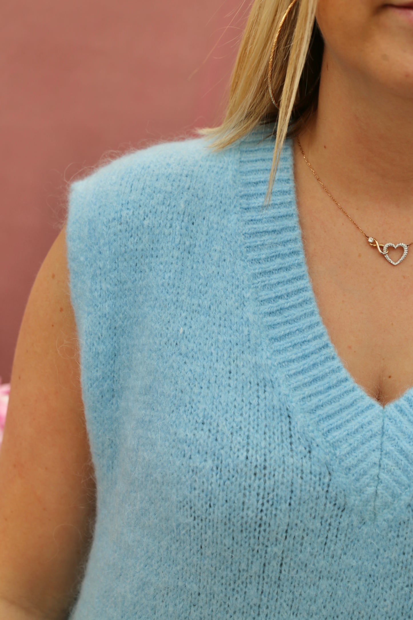 Débardeur Cléa bleu ciel