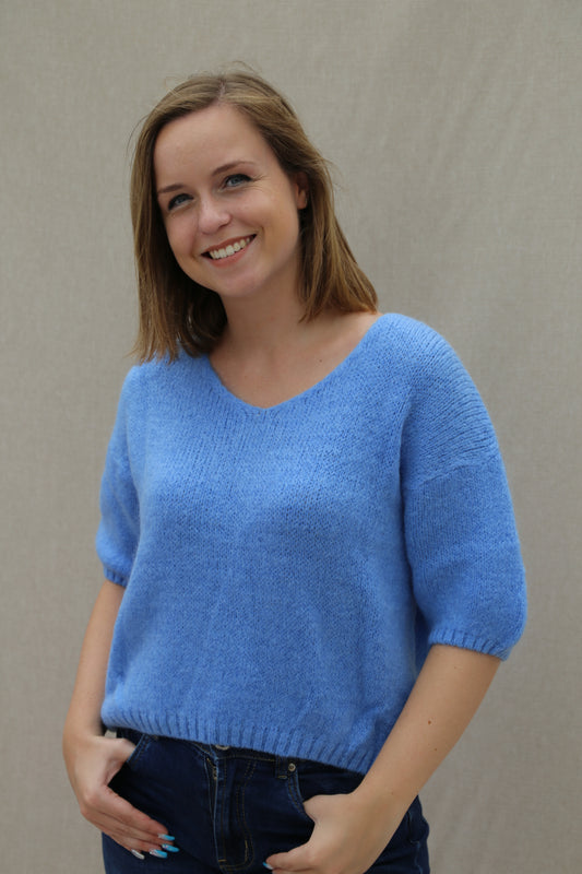 Pull Mila bleu