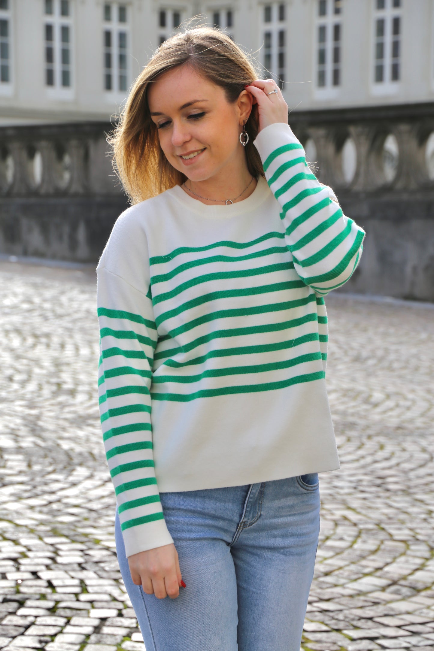 Pull Alexia vert