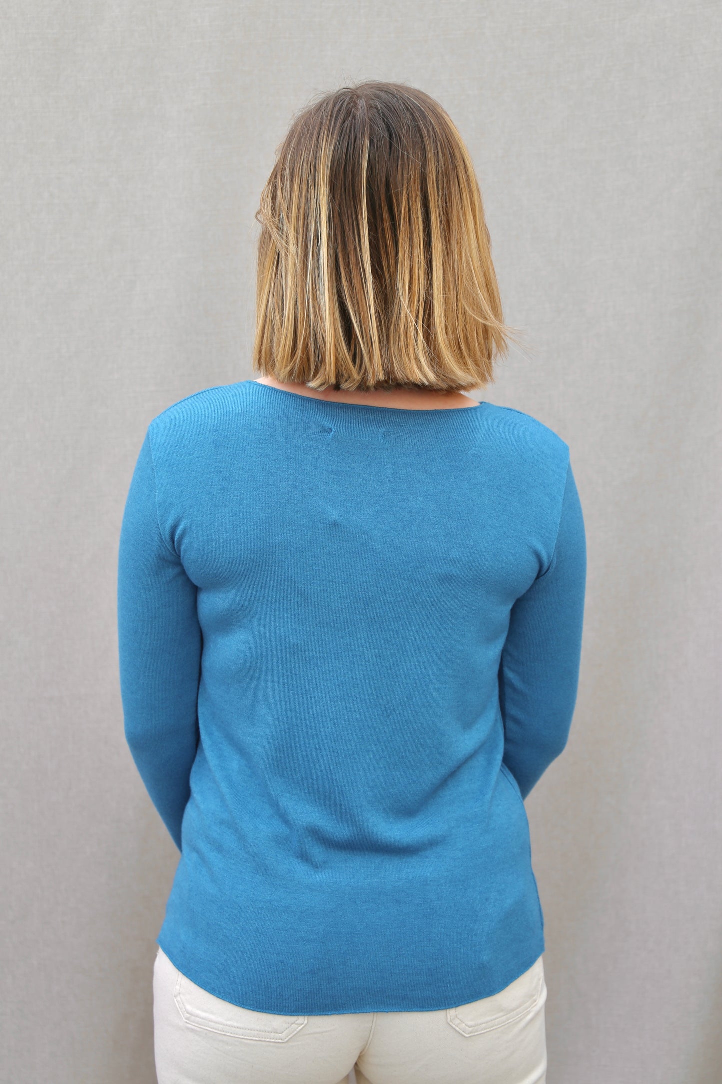 Pull Bérénice pétrole