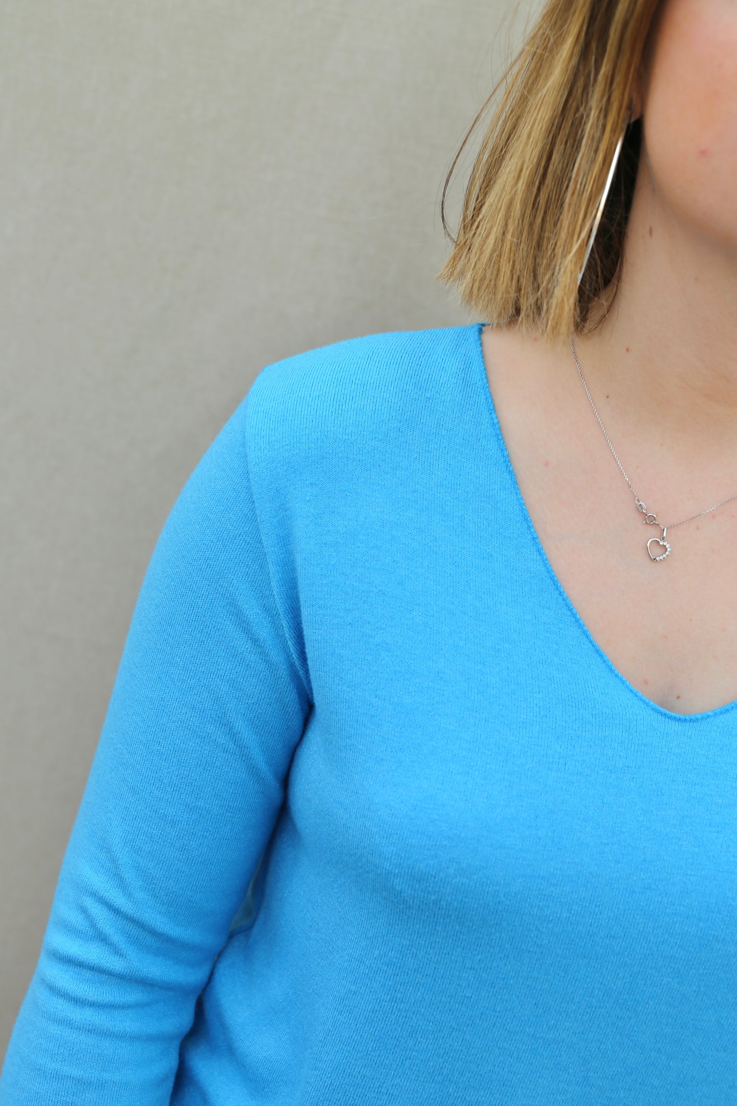 Pull Bérénice turquoise