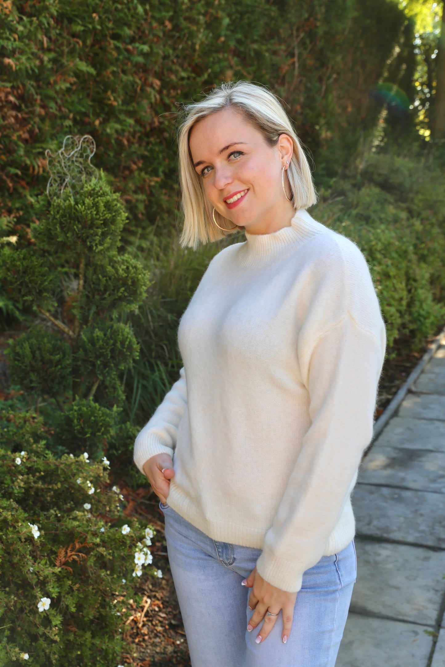 Pull Élia écru