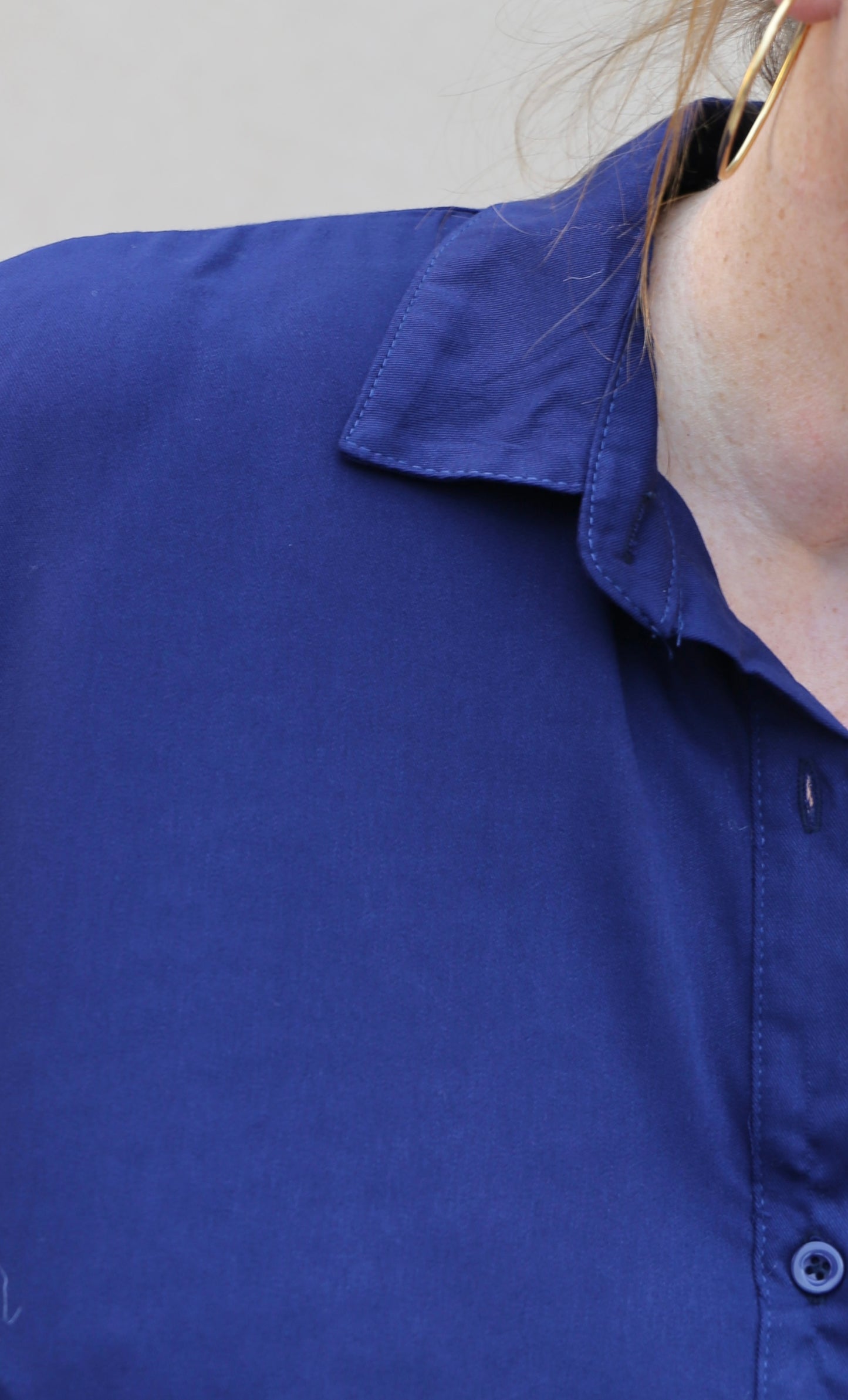 Blouse Léana bleu marine