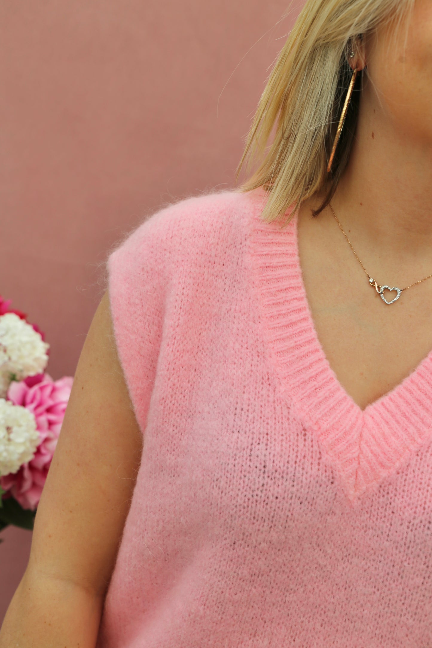 Débardeur Cléa rose pâle