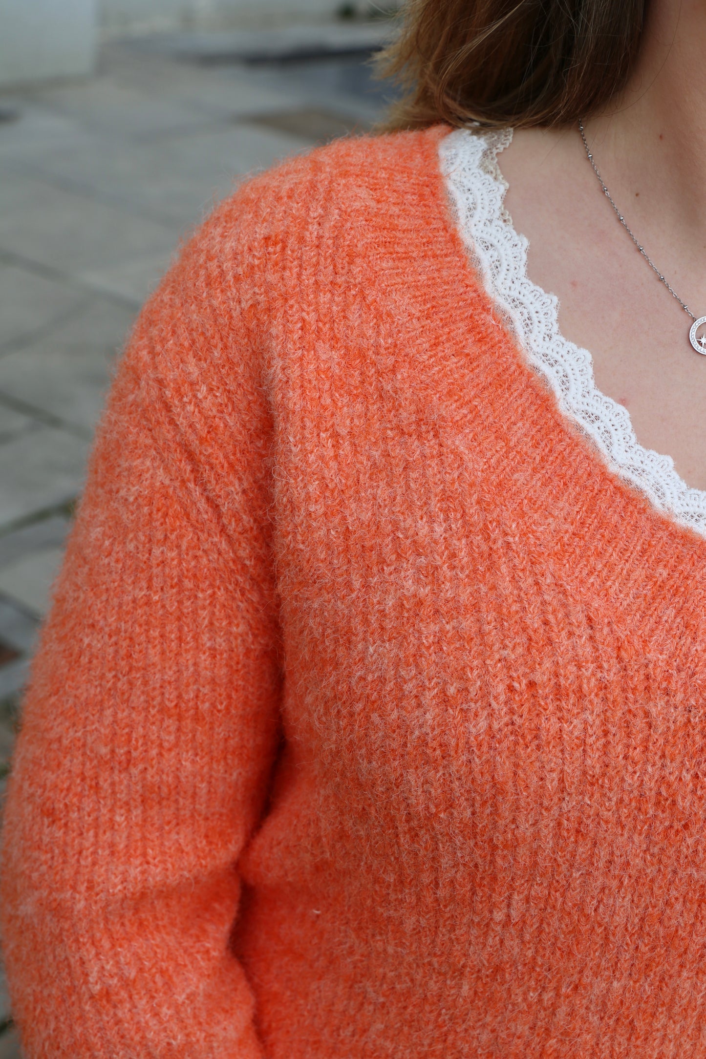 Pull Clarisse orange