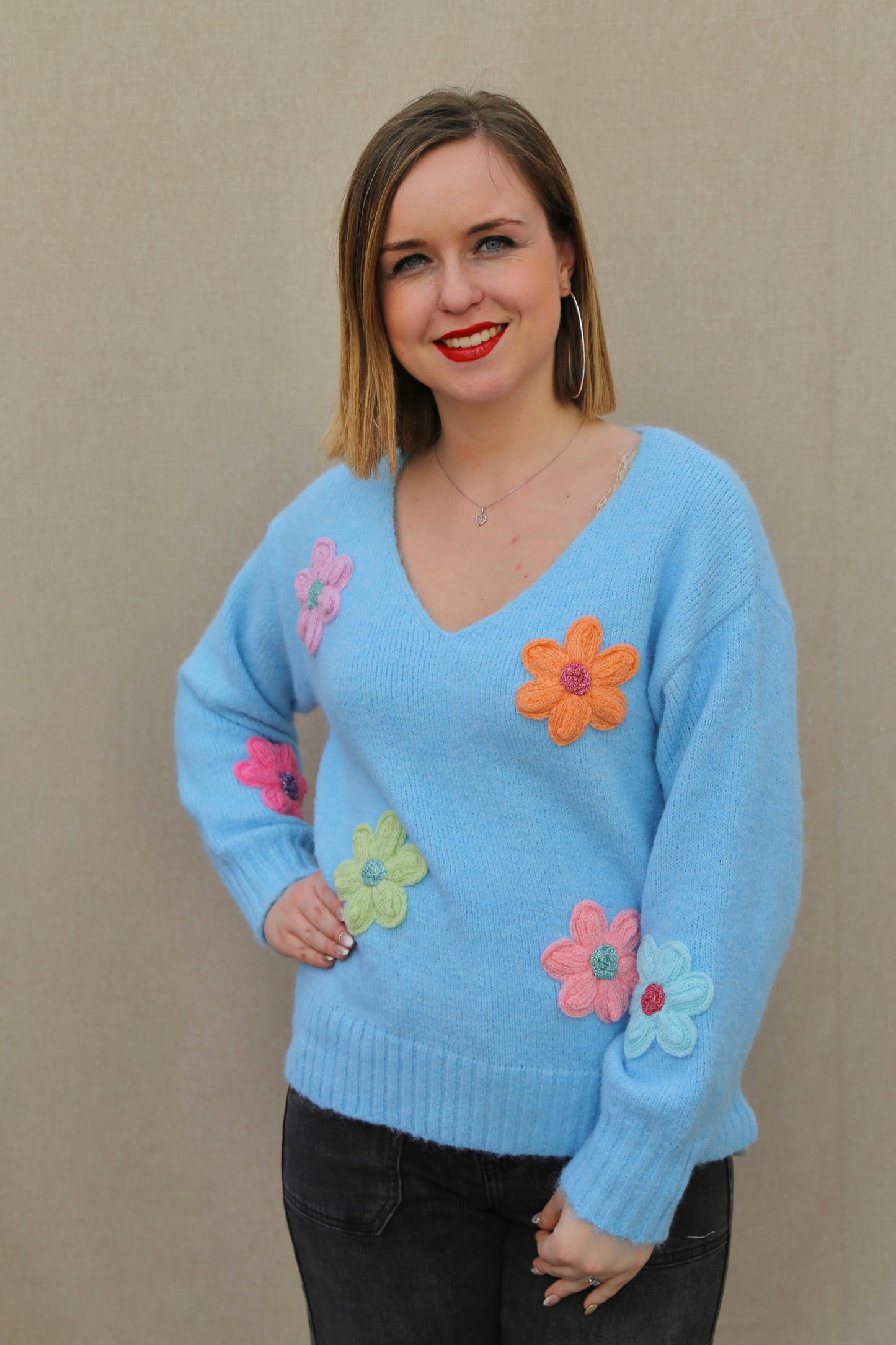 Pull Luna turquoise