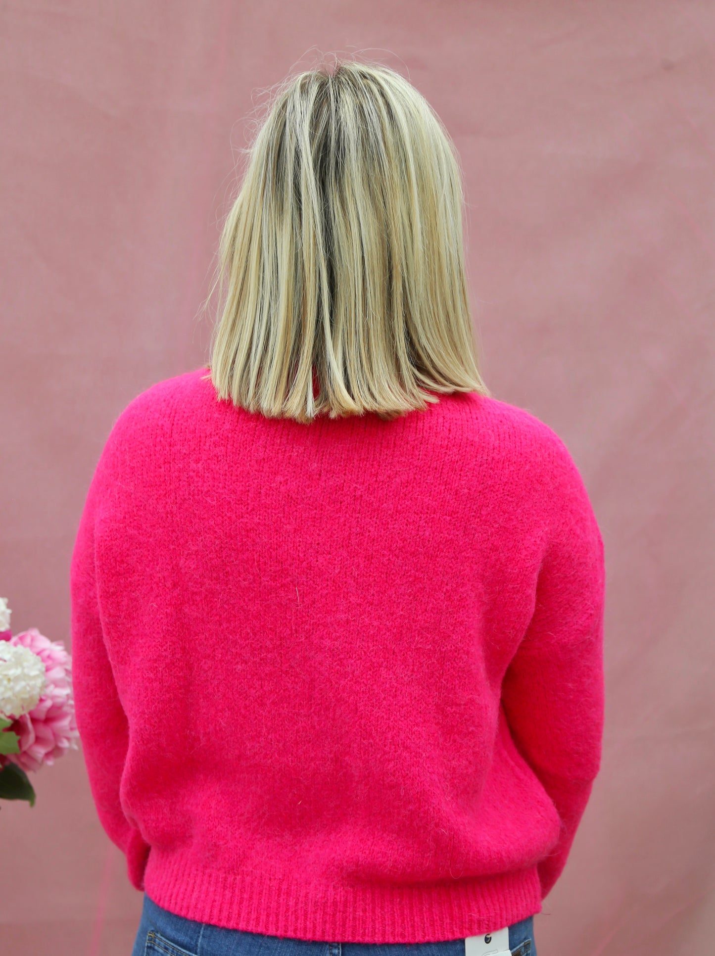 Gilet Margaux rose fluo