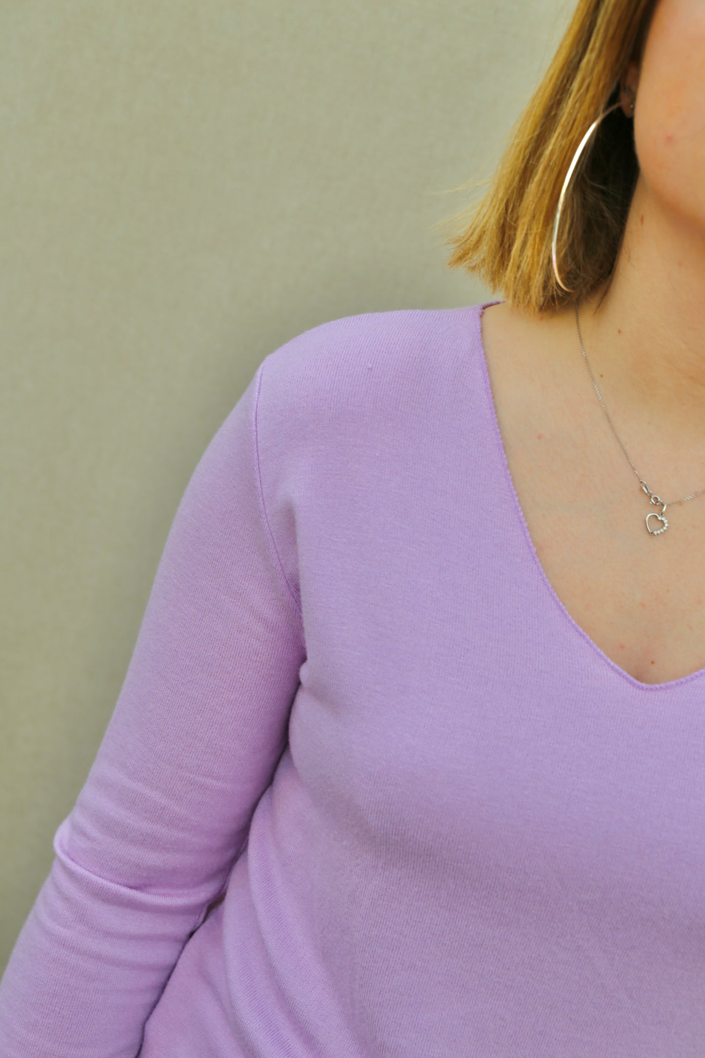 Pull Bérénice lilas