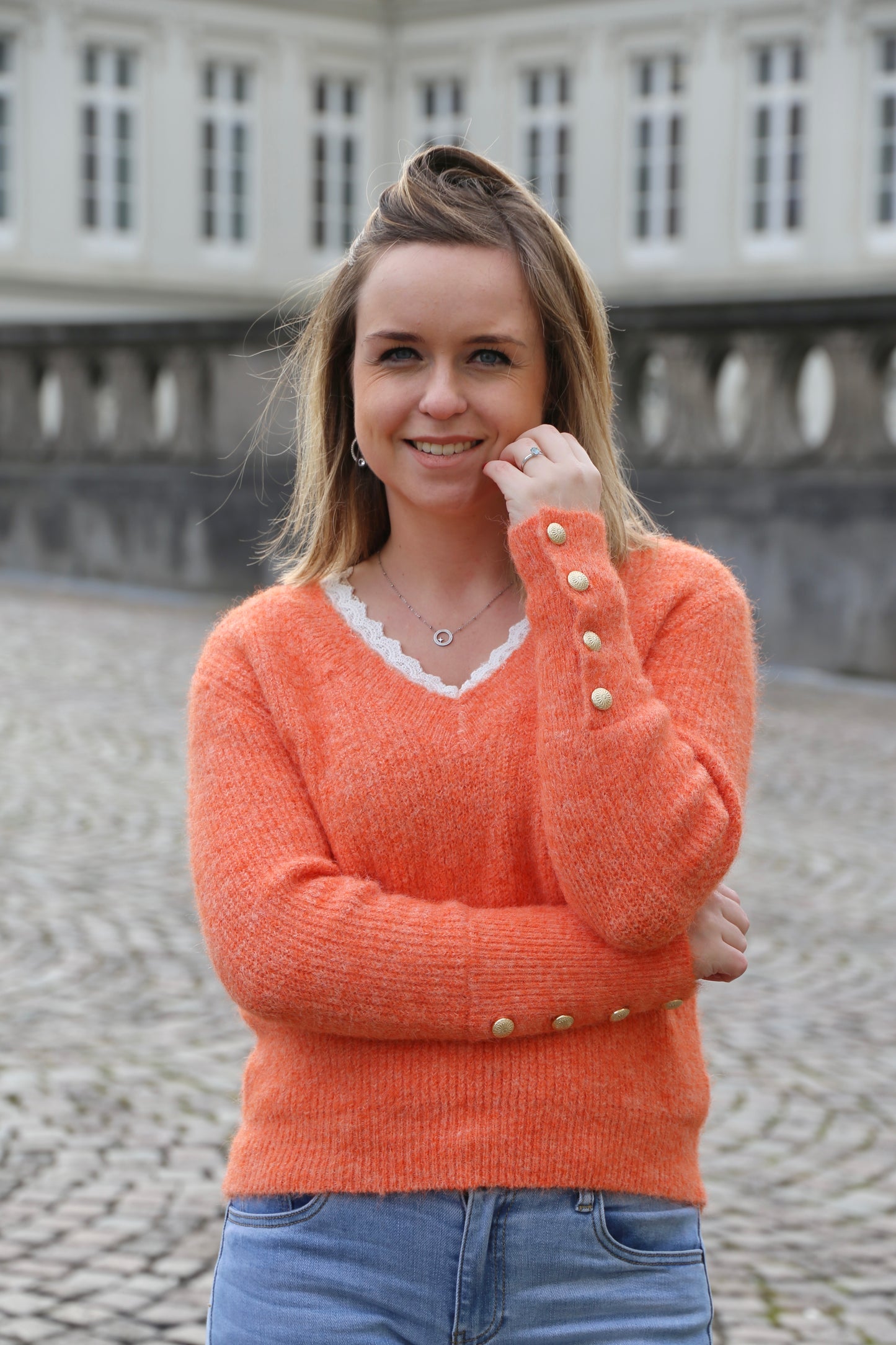 Pull Clarisse orange