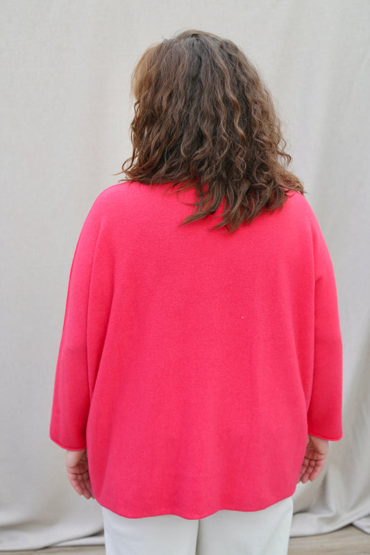 Pull Juliette corail