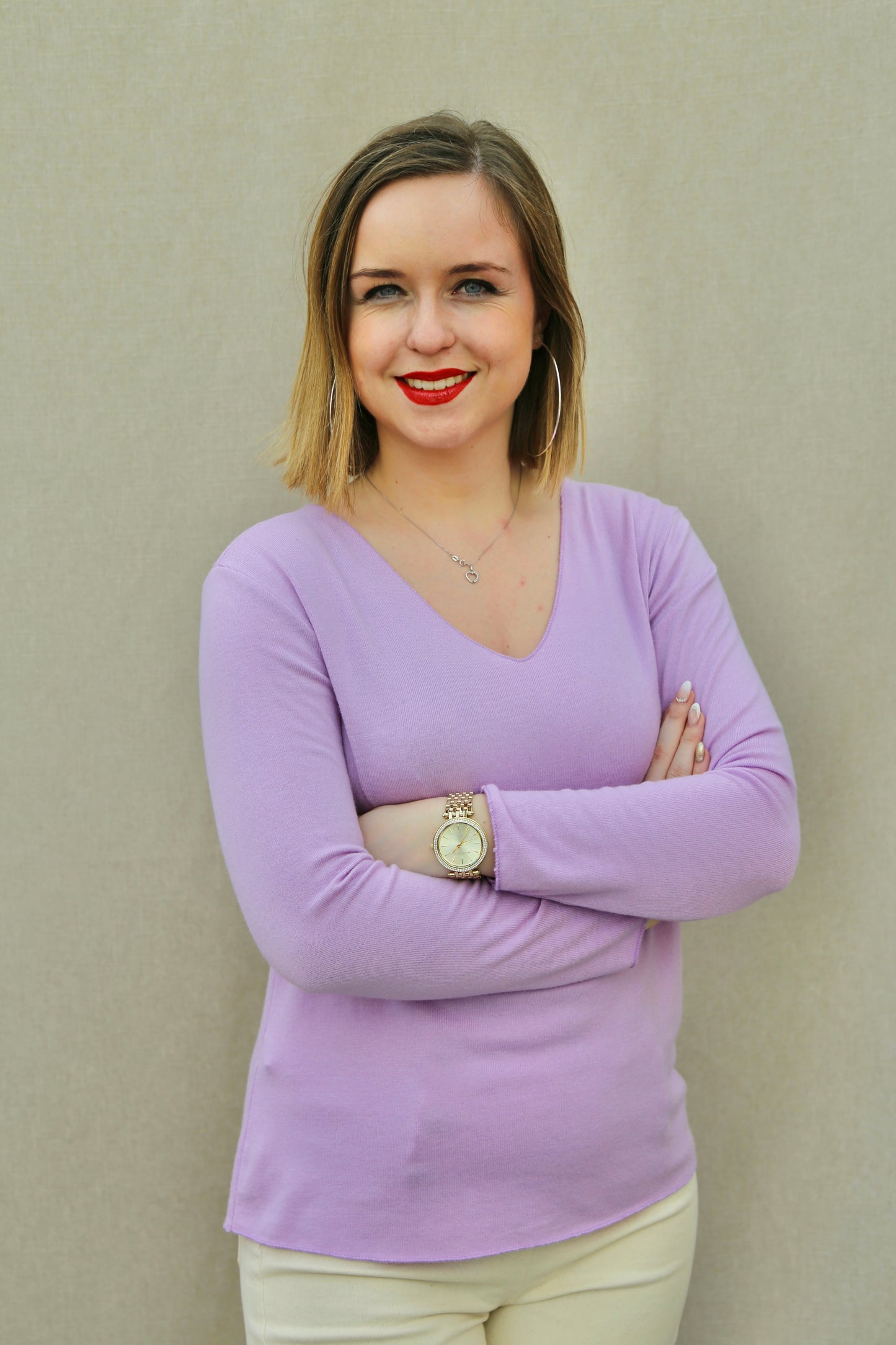 Pull Bérénice lilas