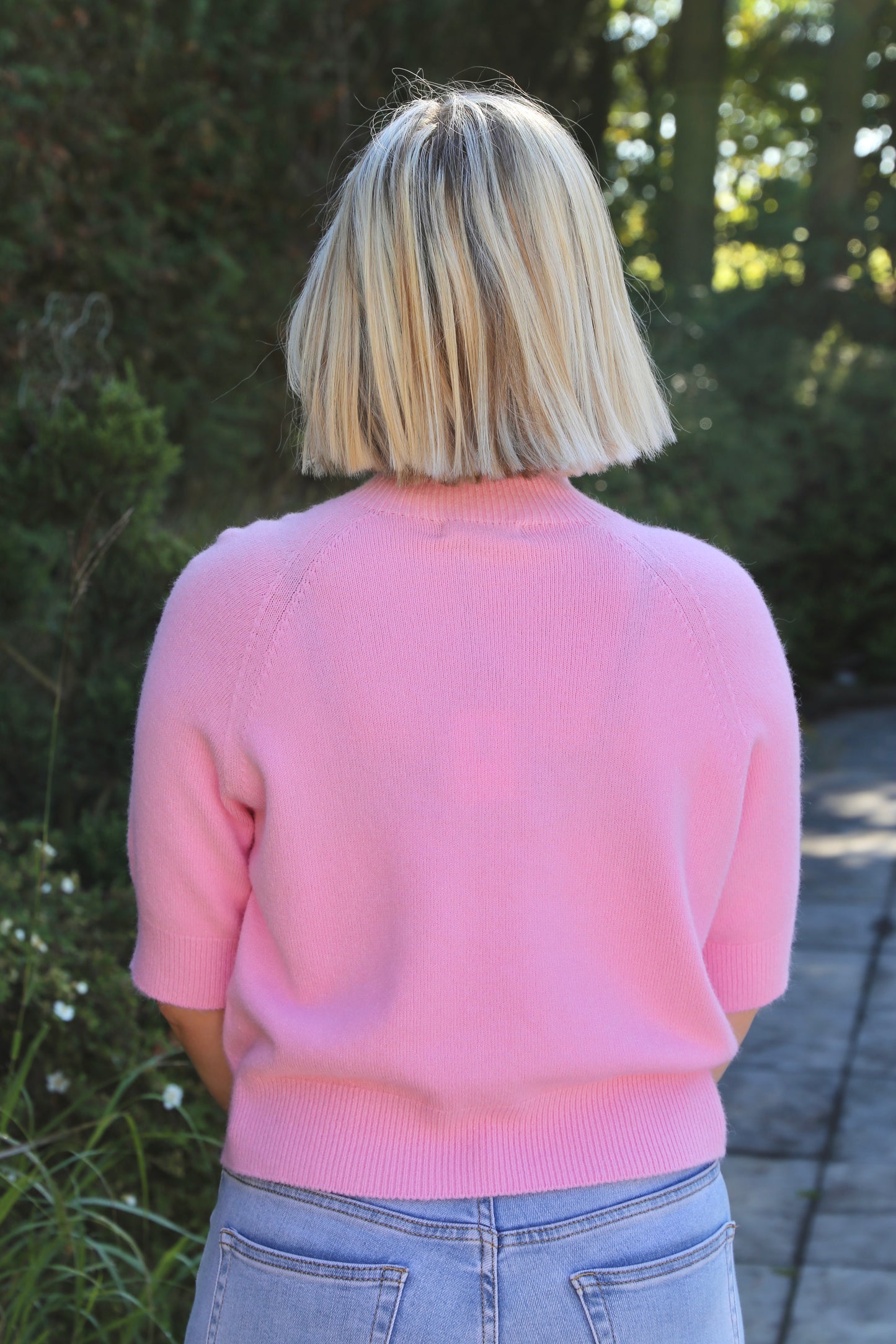 Pull Sabrina rose clair